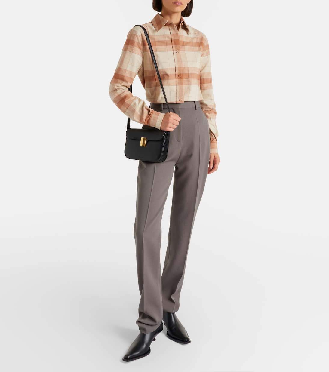 Tilla Small leather shoulder bag | Calvin Klein Collection