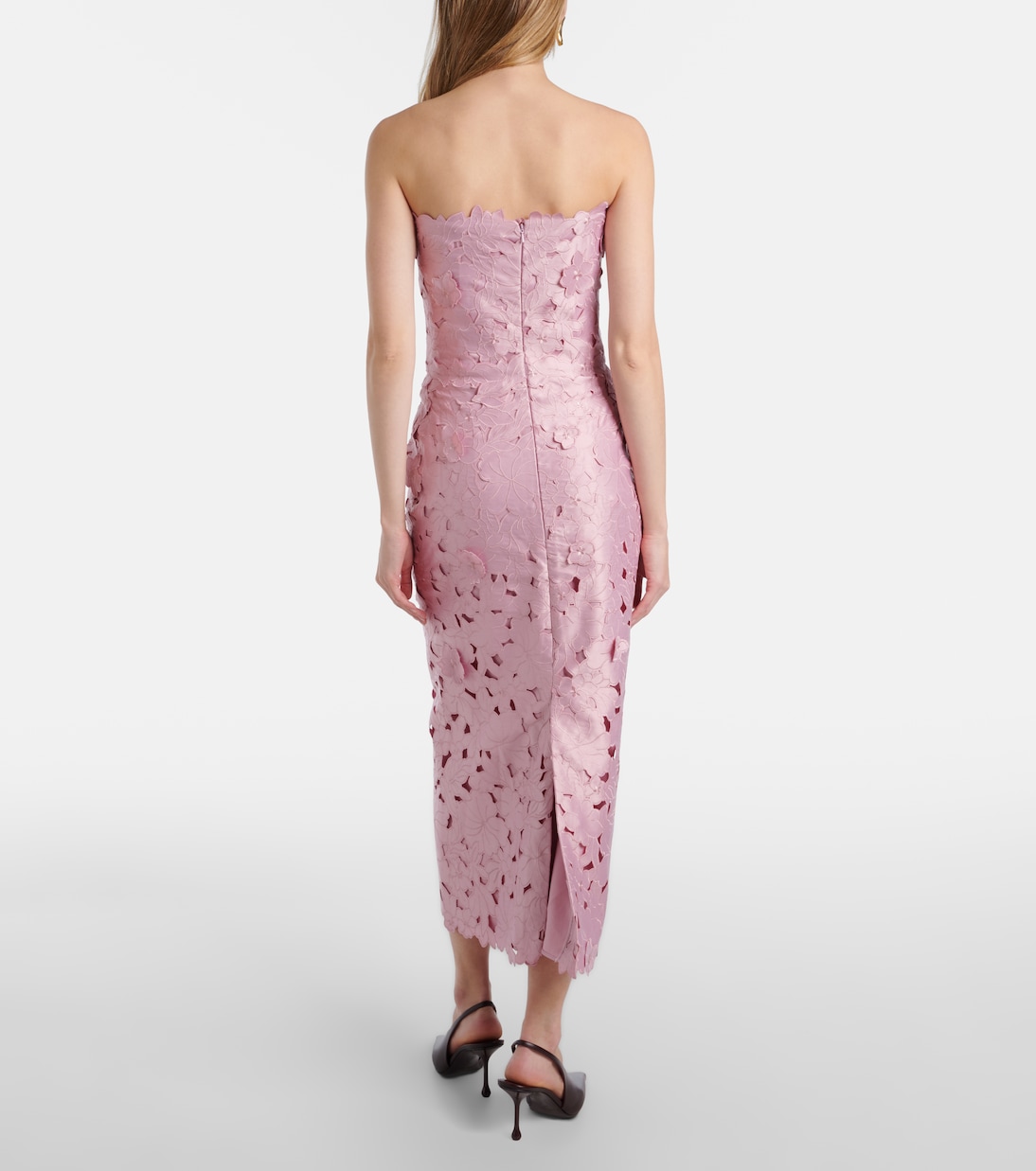 Cocktailkleid Astelle aus Guipure-Spitze | Costarellos