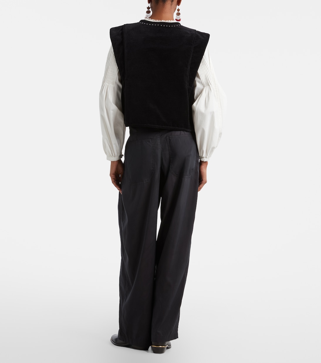 Pantaloni Inaya a vita alta | Isabel Marant