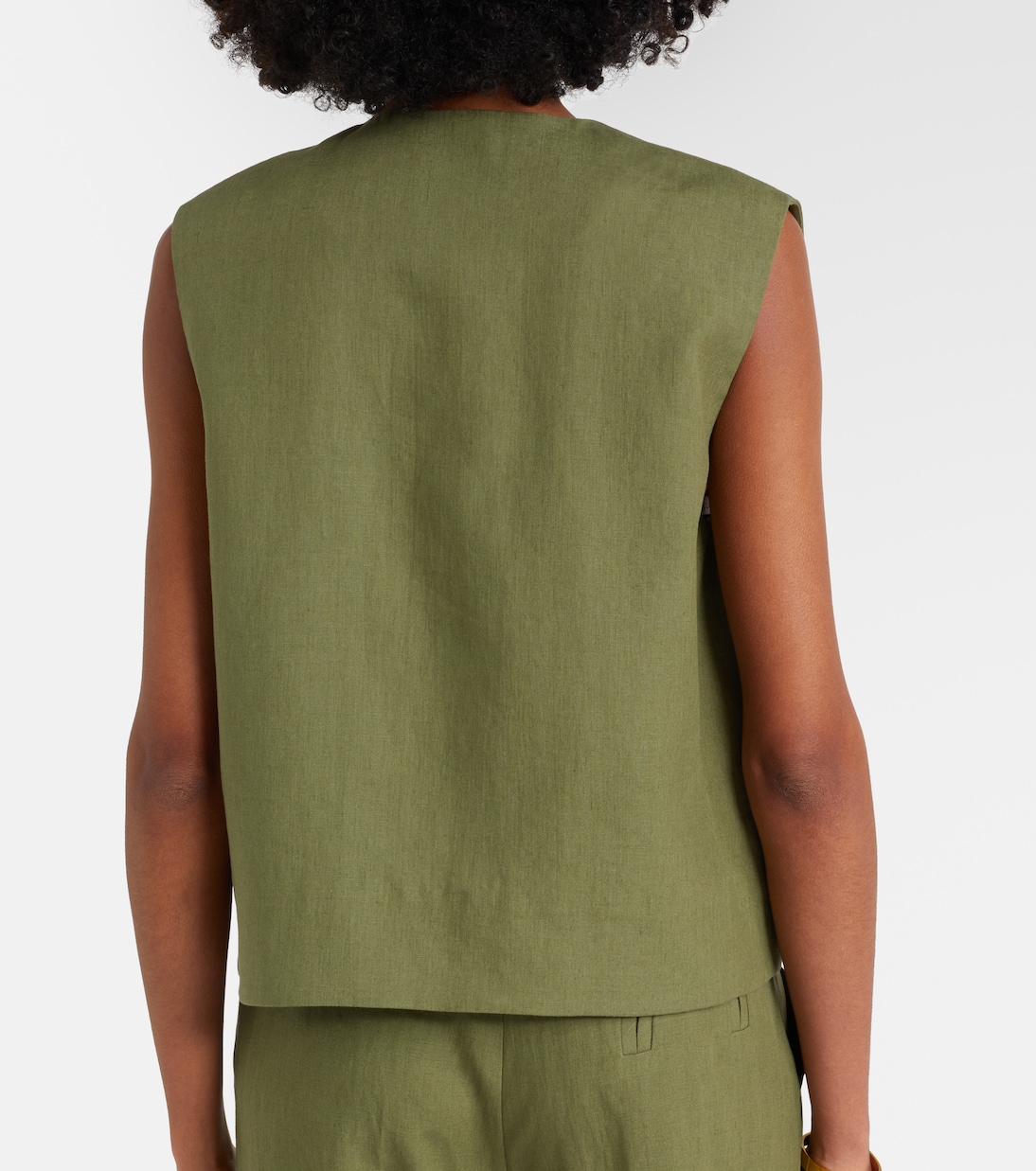 Gilet Midday Sun en lin | Blazé Milano