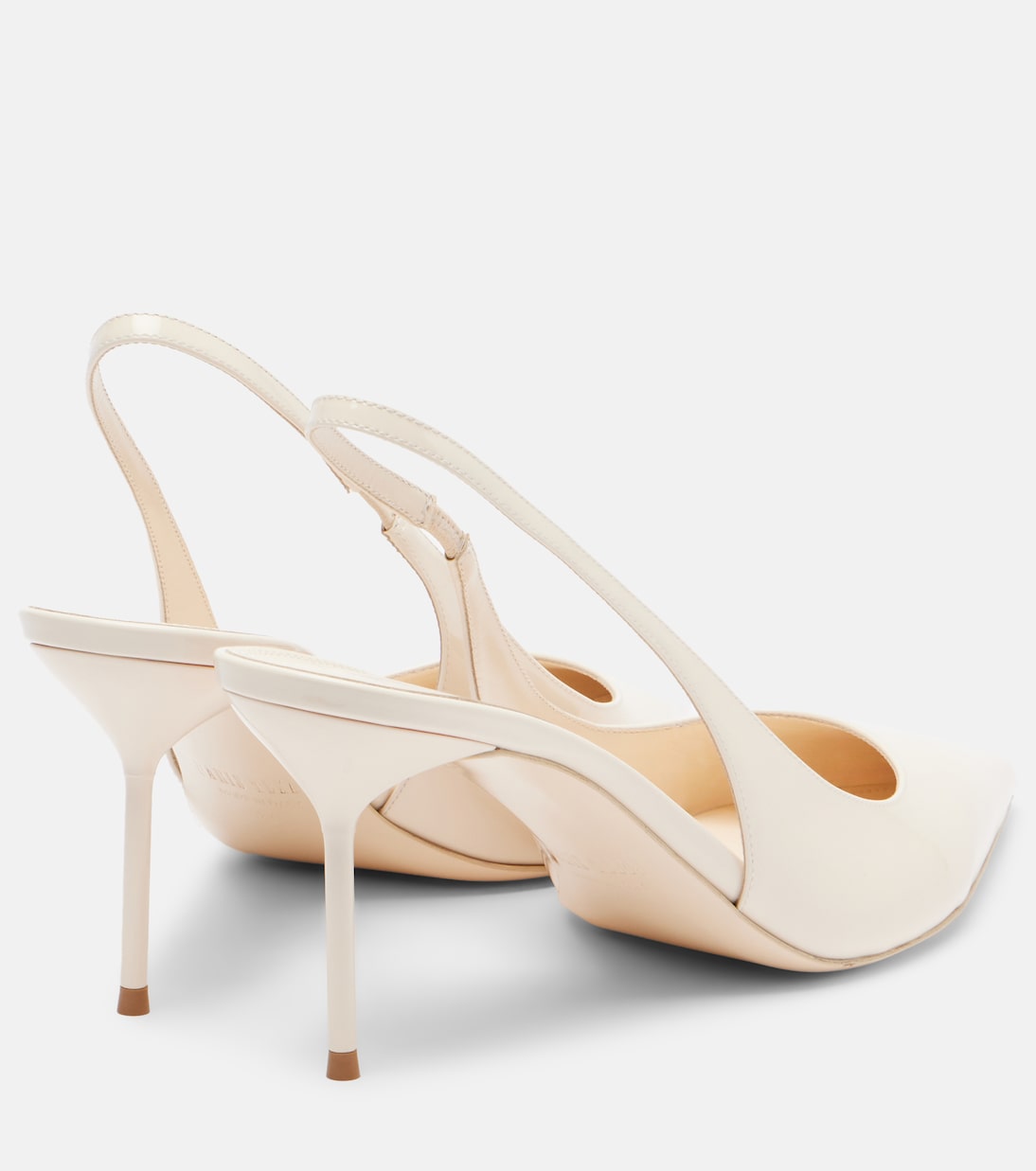 Lidia 70 leather slingback pumps | Paris Texas