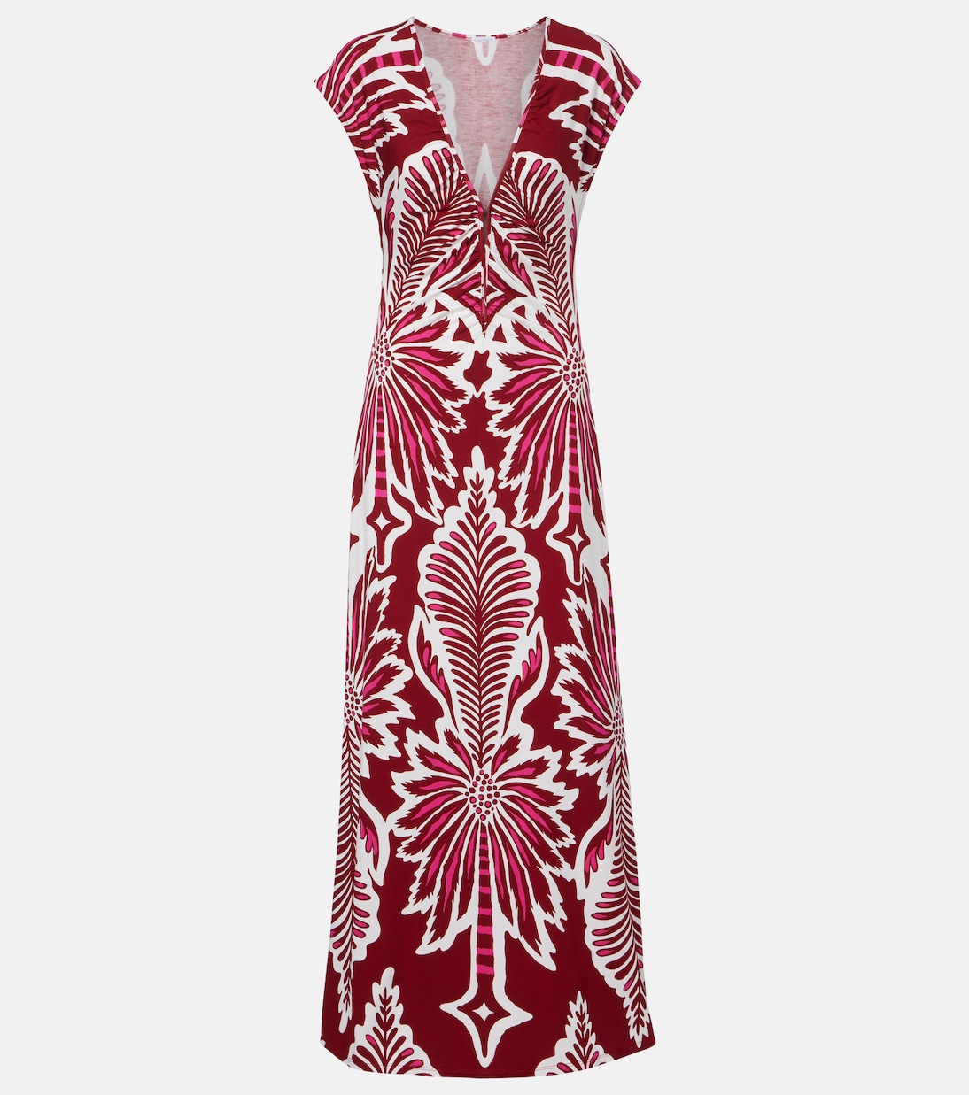 Robe longue Nova à fleurs | Poupette St Barth