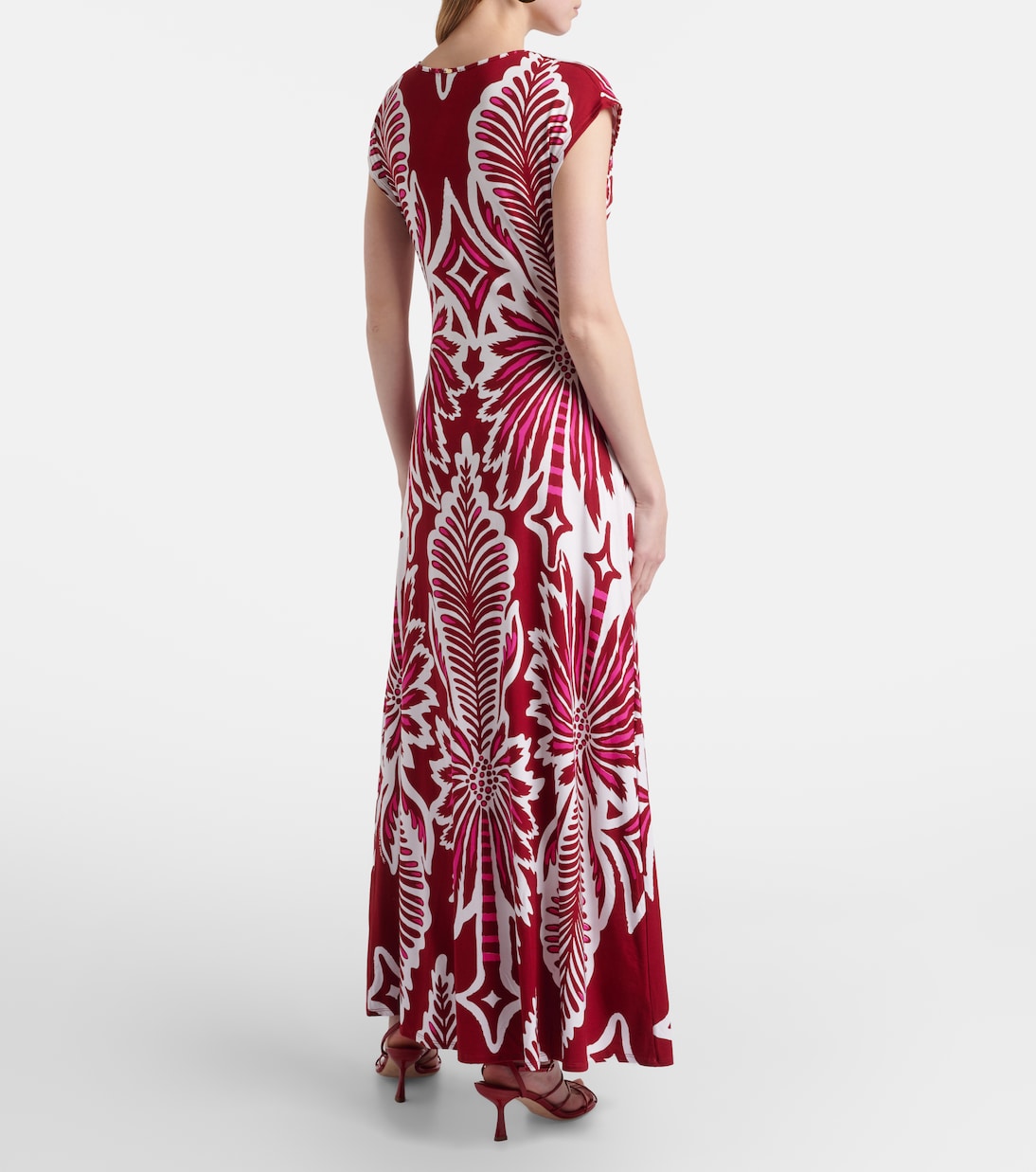 Robe longue Nova à fleurs | Poupette St Barth