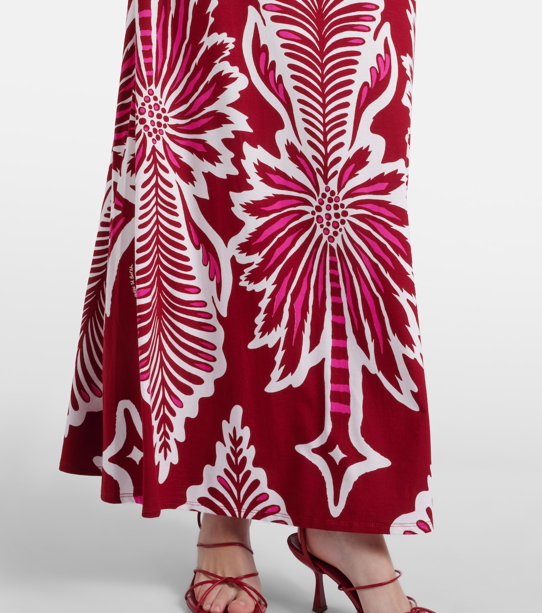 Robe longue Nova à fleurs | Poupette St Barth