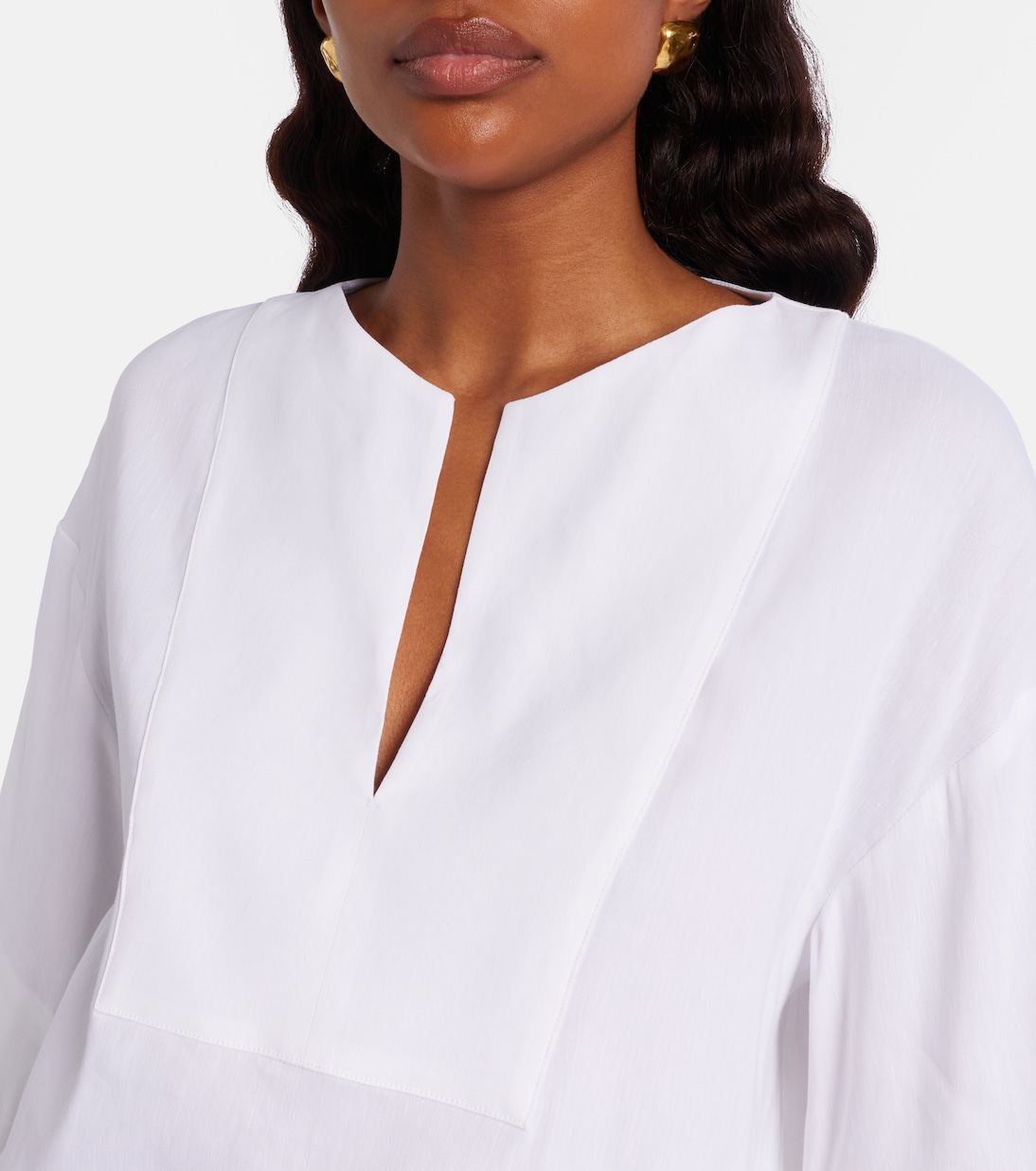 Sospiro linen-blend top | Max Mara