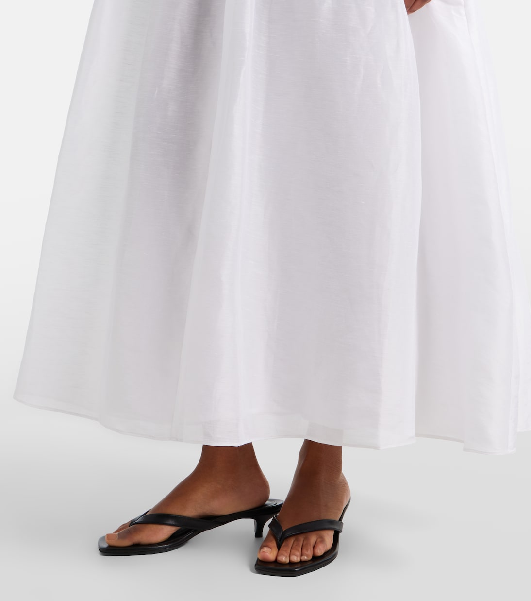Linen and silk maxi dress | Tory Burch