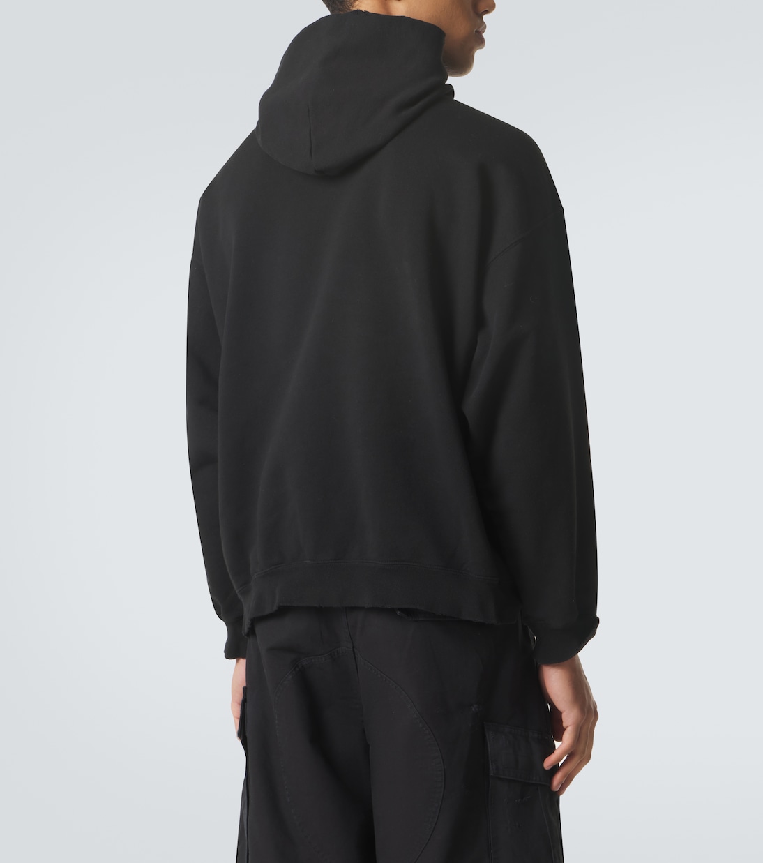 Bedruckte Kapuzenjacke aus Baumwolle | Balenciaga