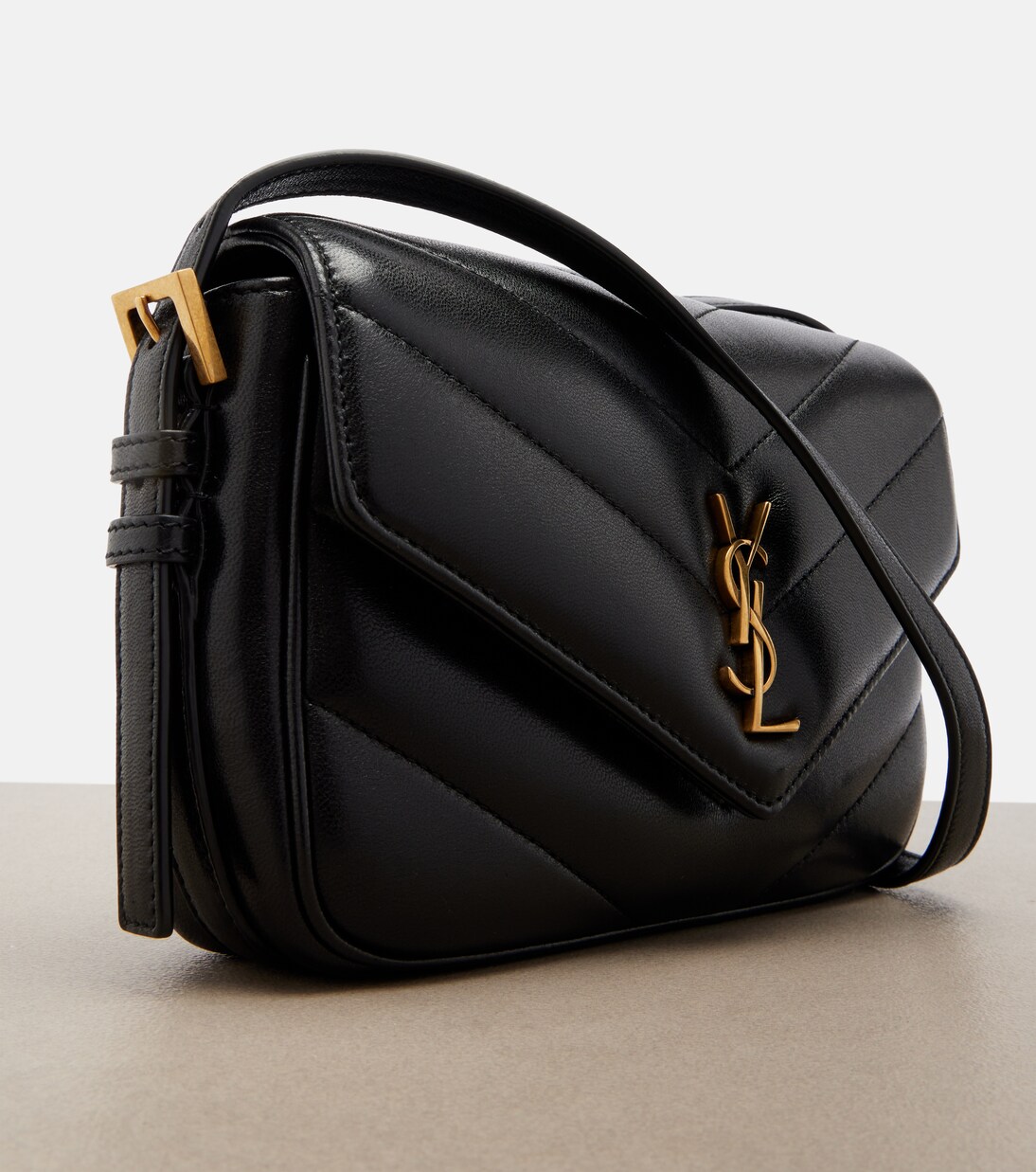 Loulou Toy leather crossbody bag | Saint Laurent