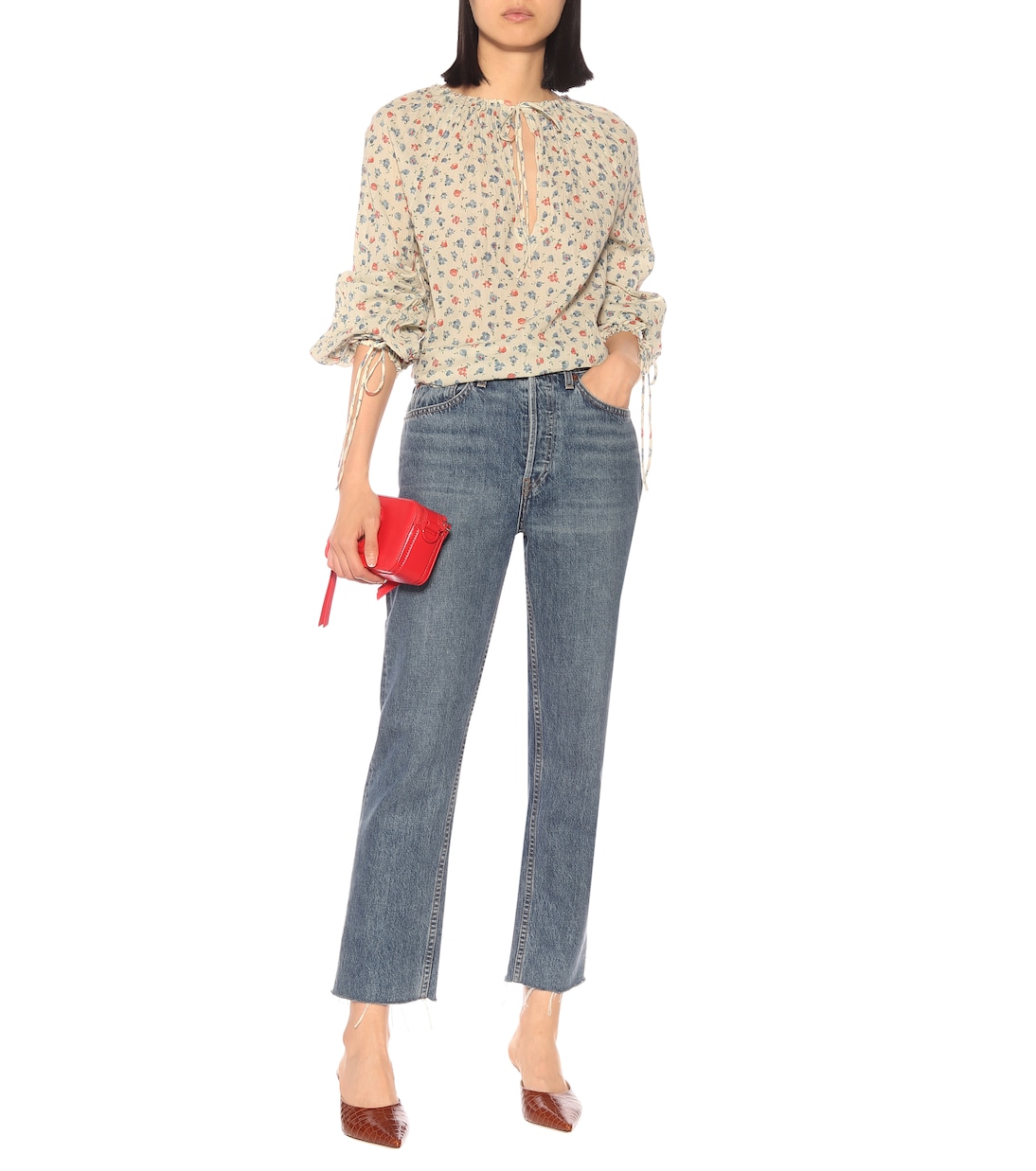 Blouse imprimée en coton | Polo Ralph Lauren