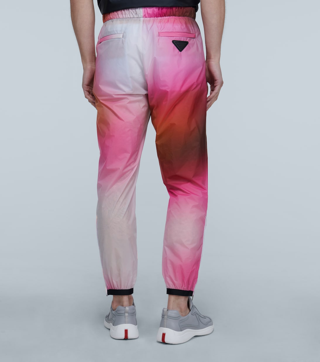 printed technical pants | Prada