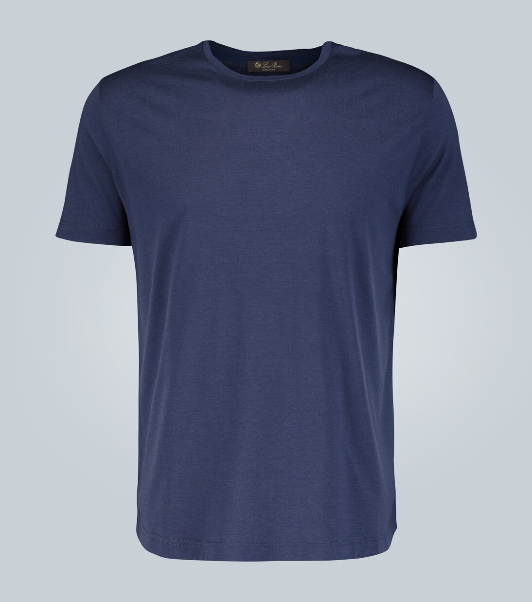 Camiseta en mezcla de algodón y seda | Loro Piana