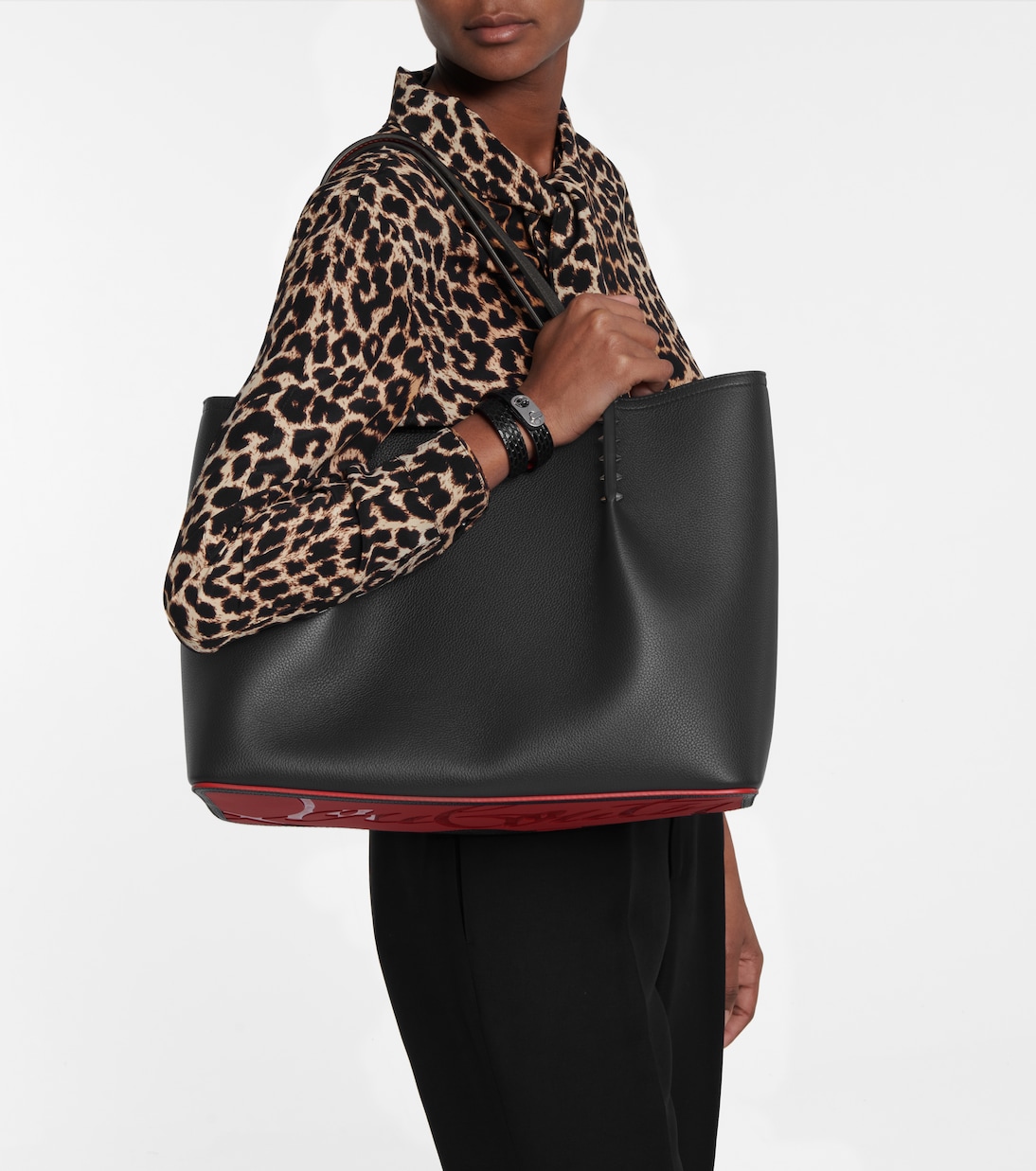 Shopper Cabarock Large in pelle | Christian Louboutin