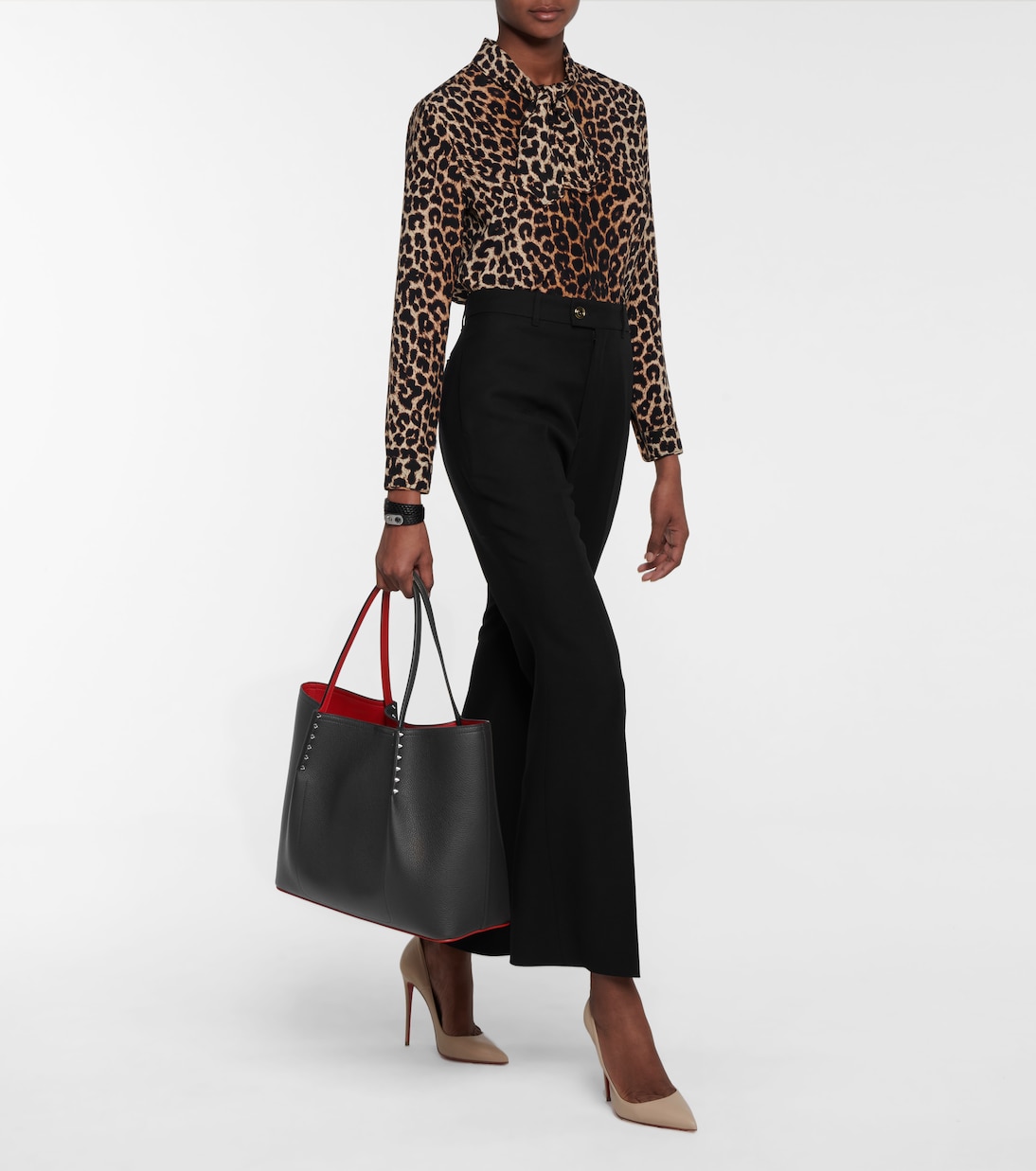 Shopper Cabarock Large in pelle | Christian Louboutin