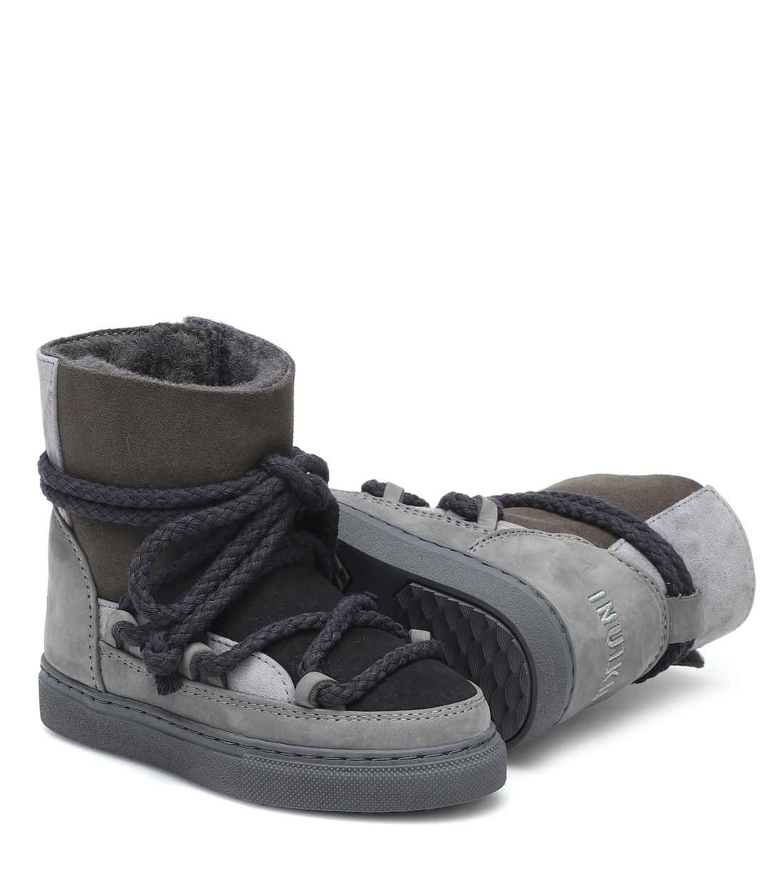 Suede and leather sneakers | Inuikii Kids