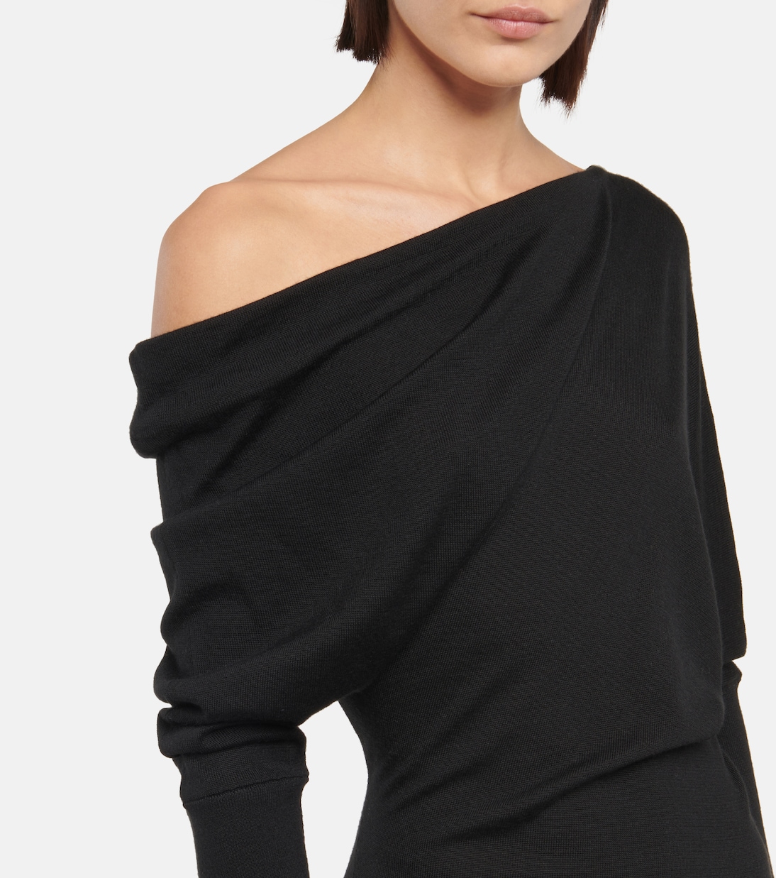 Vestido midi de mezcla de cachemir | Tom Ford
