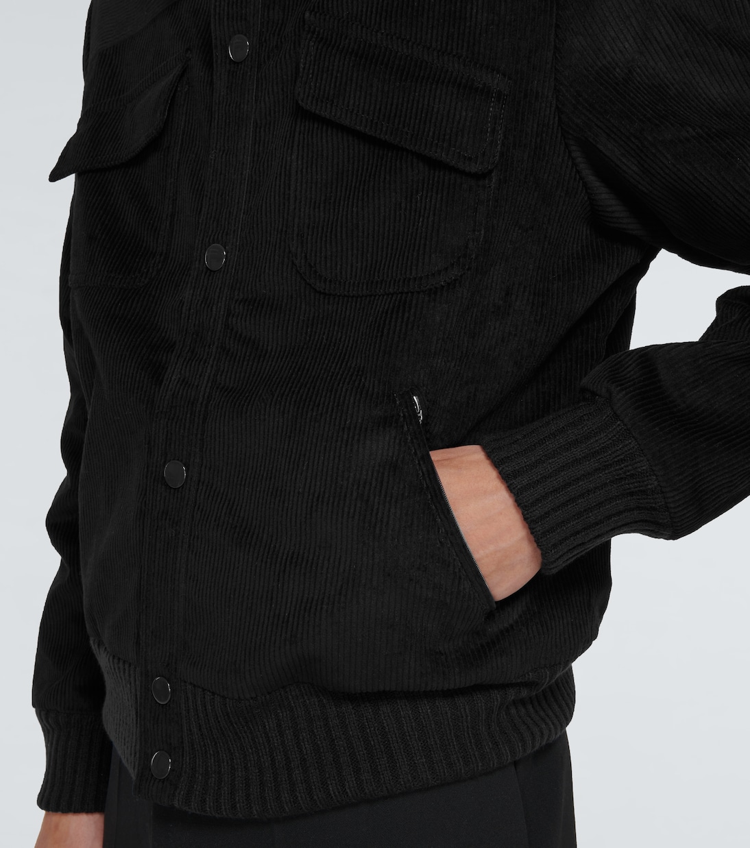 Hemdjacke aus Baumwollcord | Winnie New York