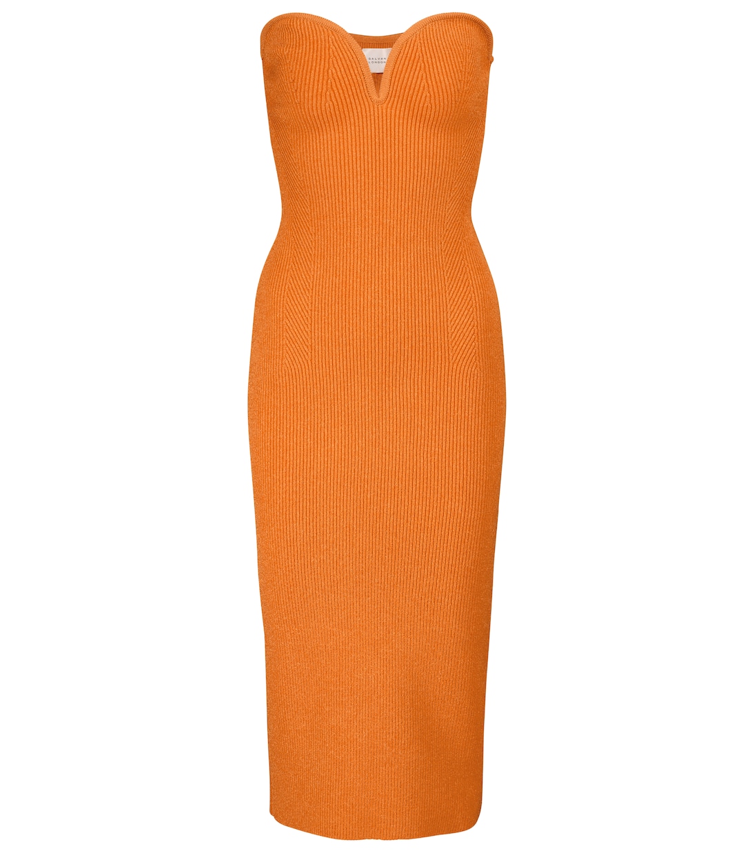 Off-Shoulder-Midikleid Thalia | Galvan
