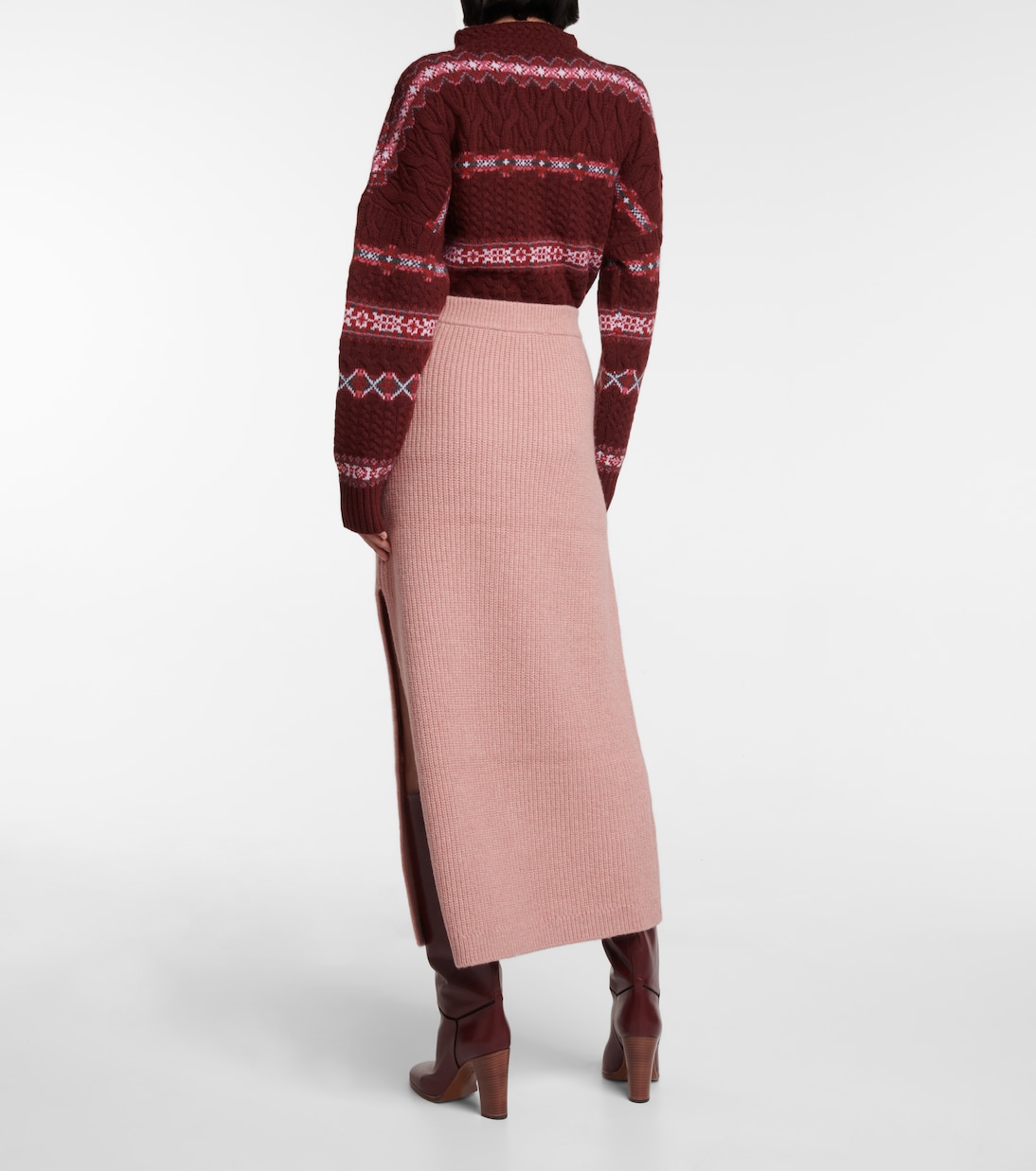 Falda midi Wetherby de lana | Altuzarra