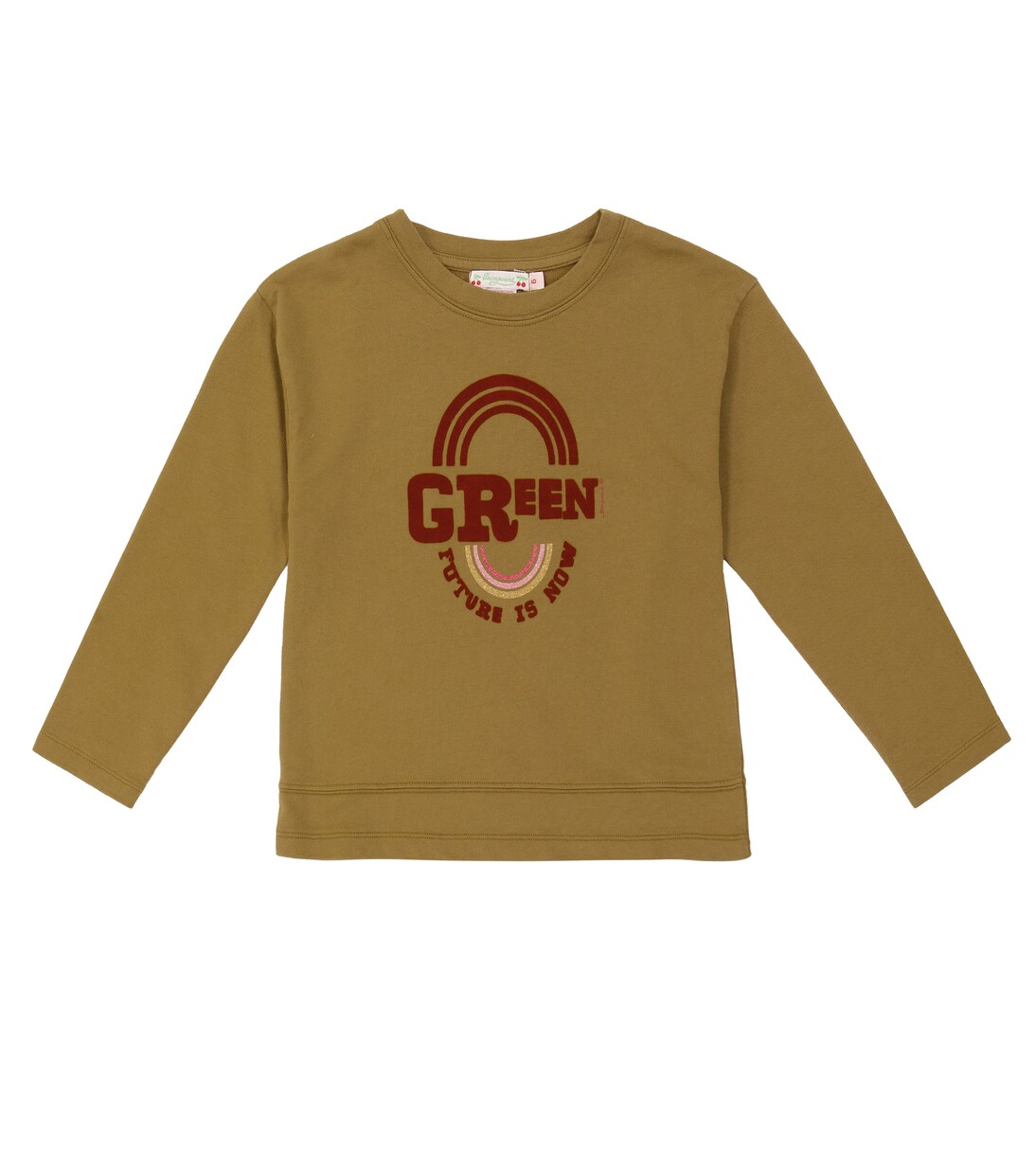 Sweatshirt aus Baumwoll-Fleece | Bonpoint