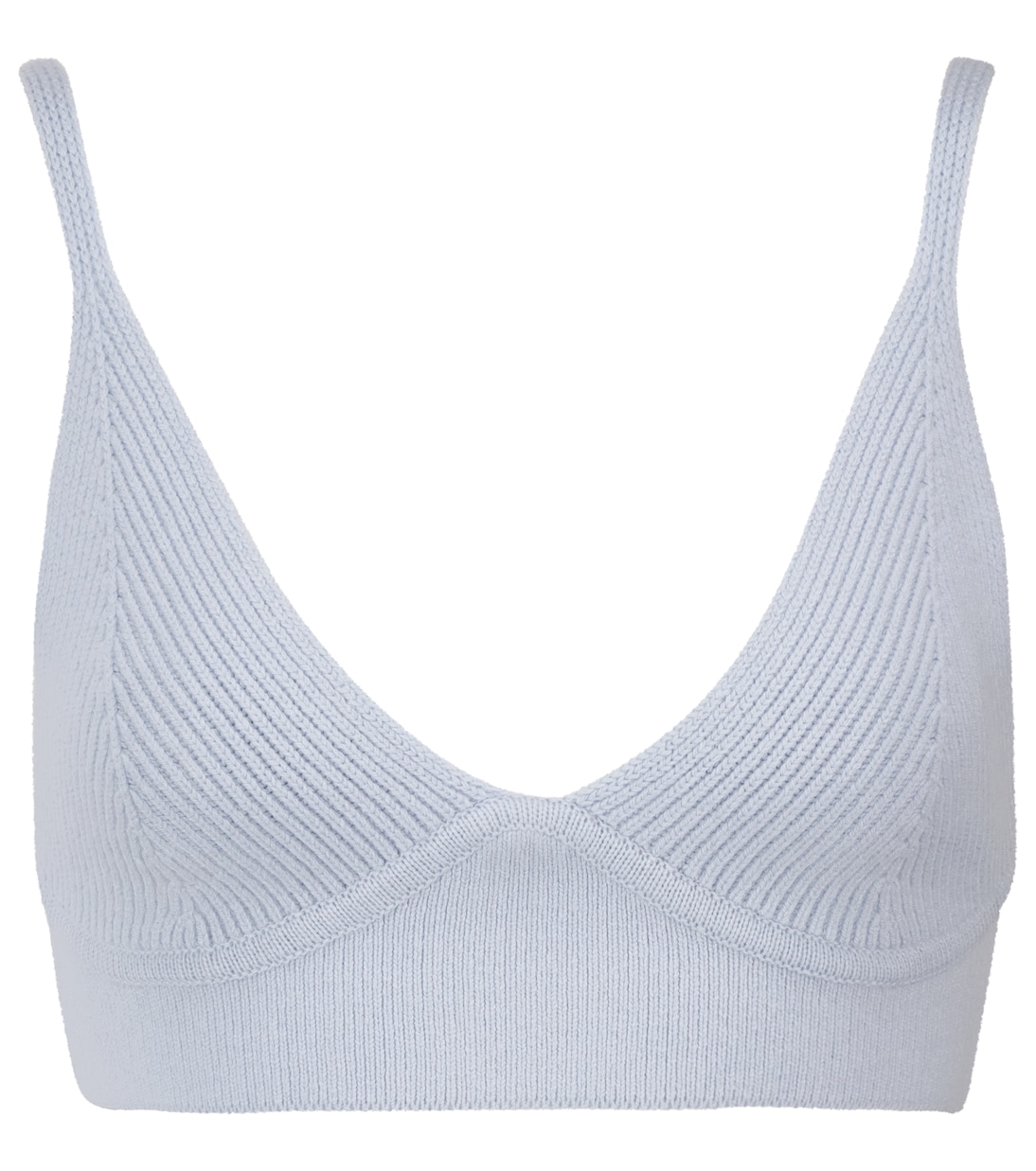 Bralette Aeris in misto cotone e lana a coste | Simkhai