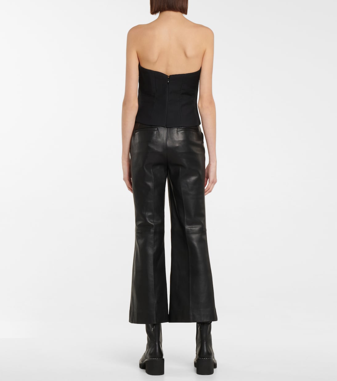 Prim wool-blend bustier top | Khaite