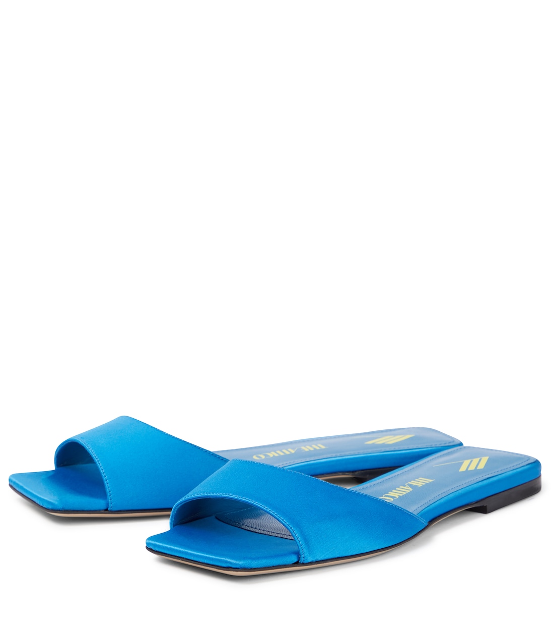 Pantoletten Devon aus Satin | The Attico