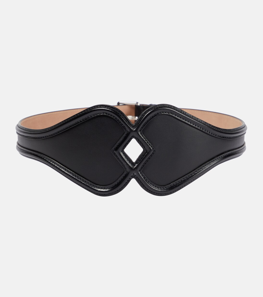 Ceinture corset en cuir | Alaïa