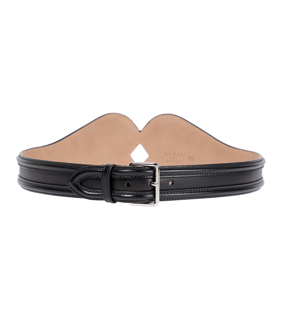 Ceinture corset en cuir | Alaïa