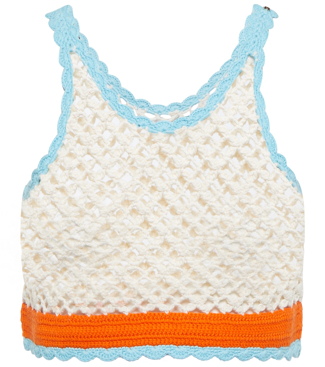 Gehäkeltes Cropped-Top Stresa aus Baumwolle | Sportmax