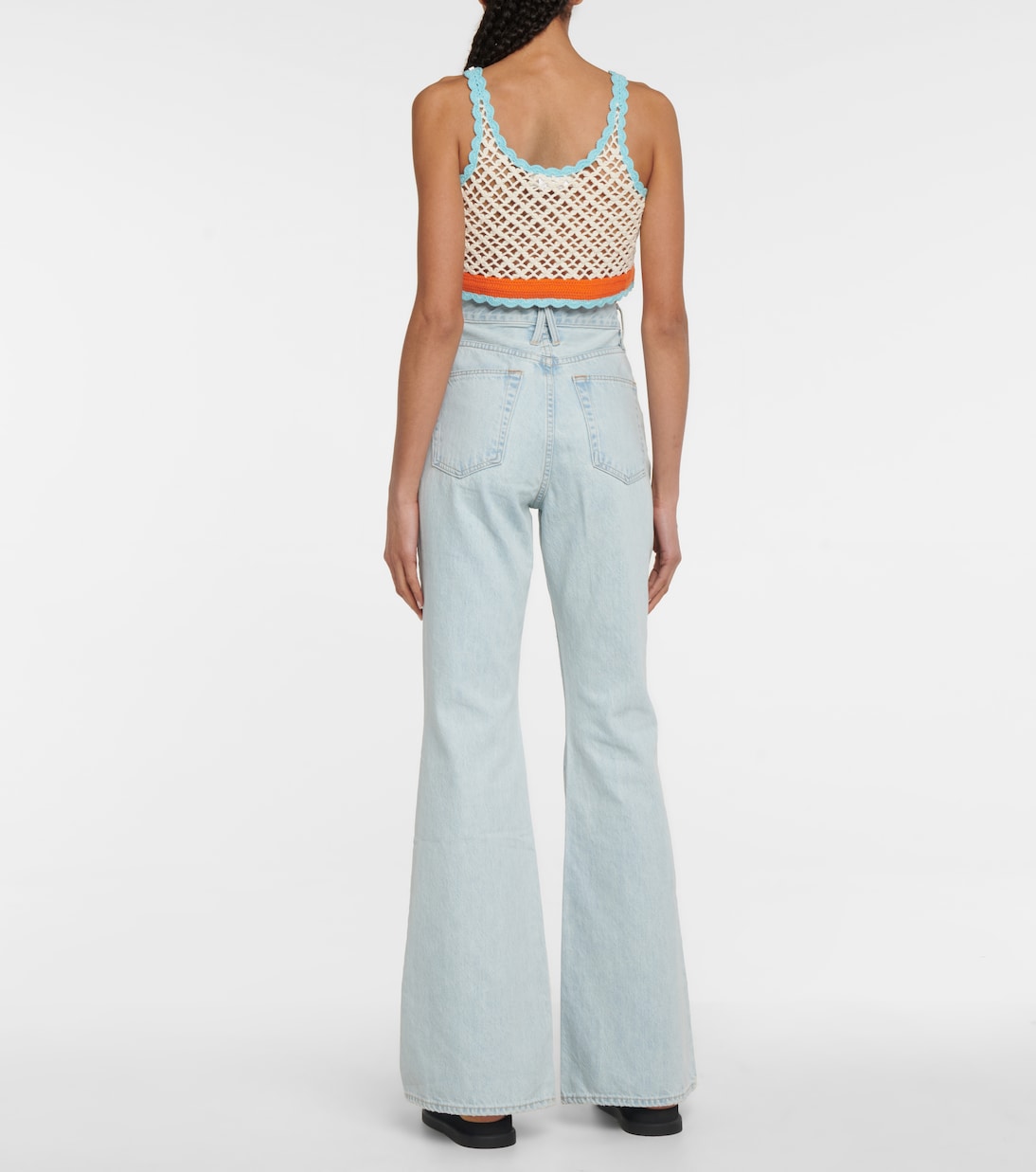 Gehäkeltes Cropped-Top Stresa aus Baumwolle | Sportmax