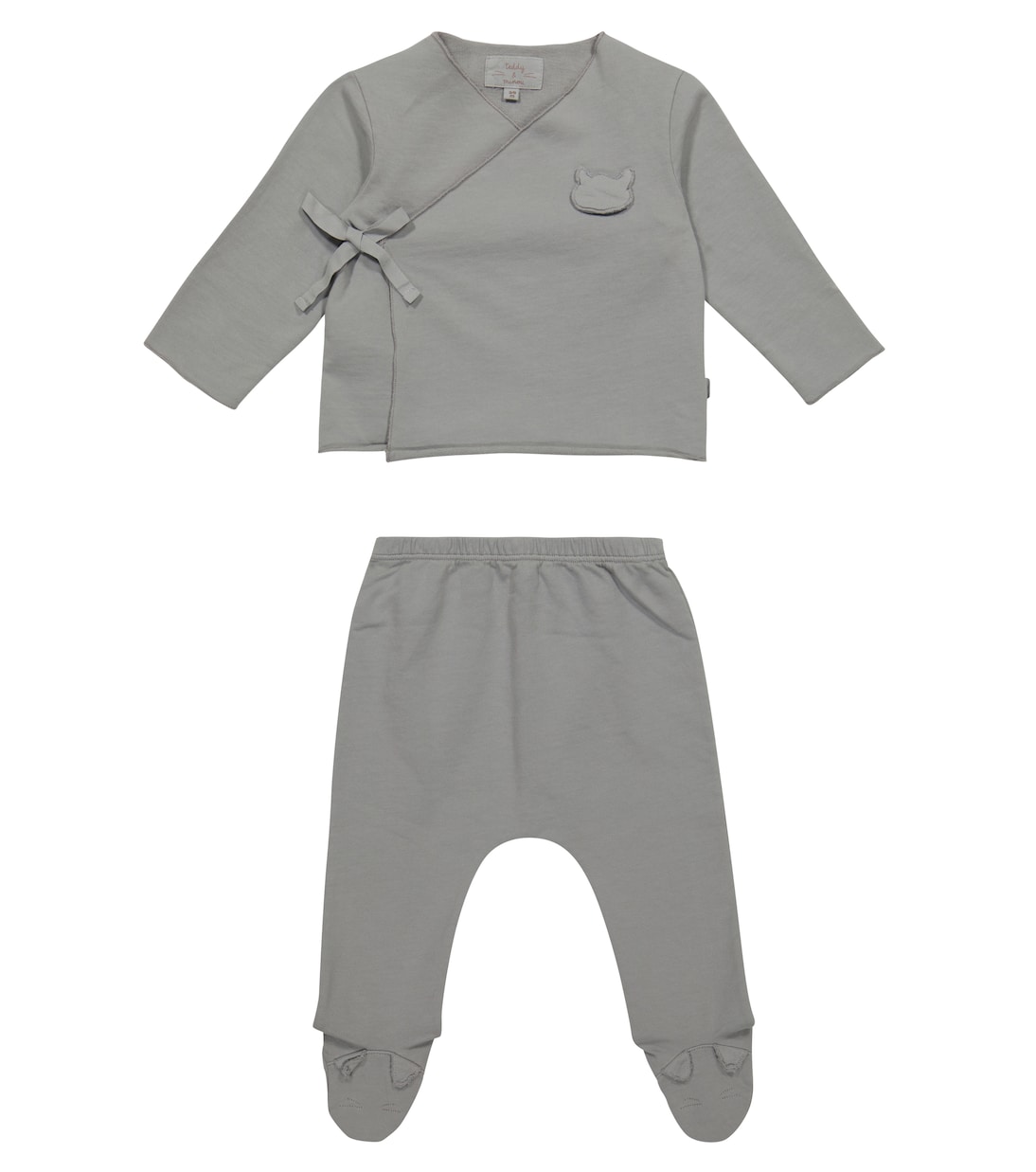 Baby - Cardigan e pantaloni in cotone | Il Gufo
