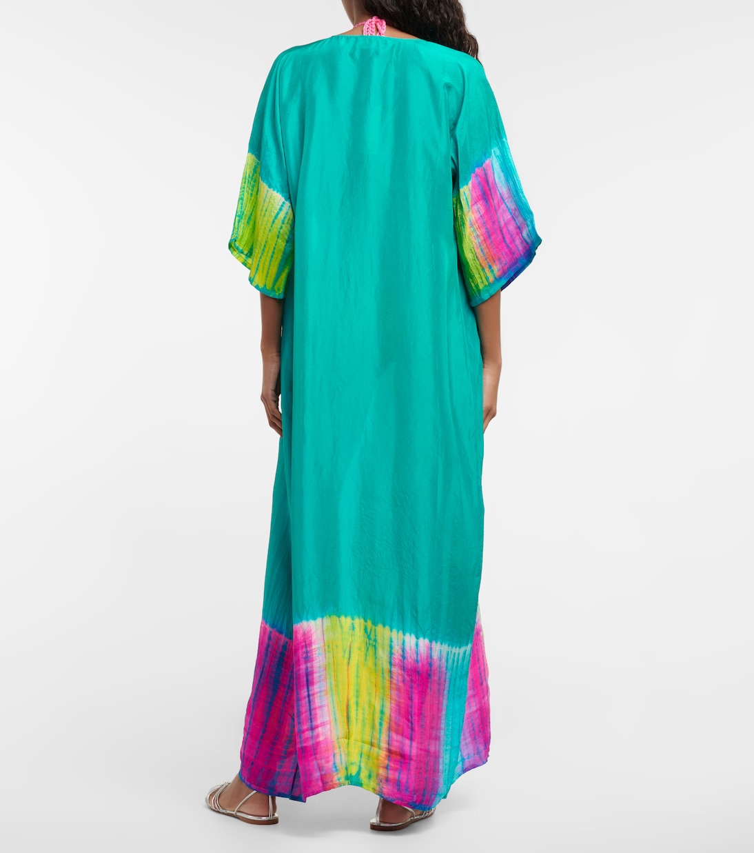 Vestido de playa Hailey de seda | Anna Kosturova