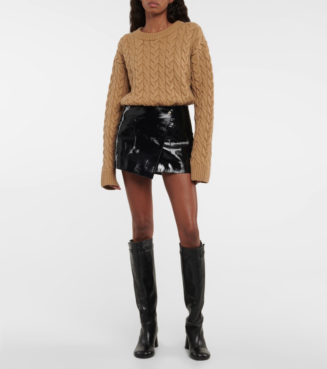 Minigonna Vera in pelle | Khaite