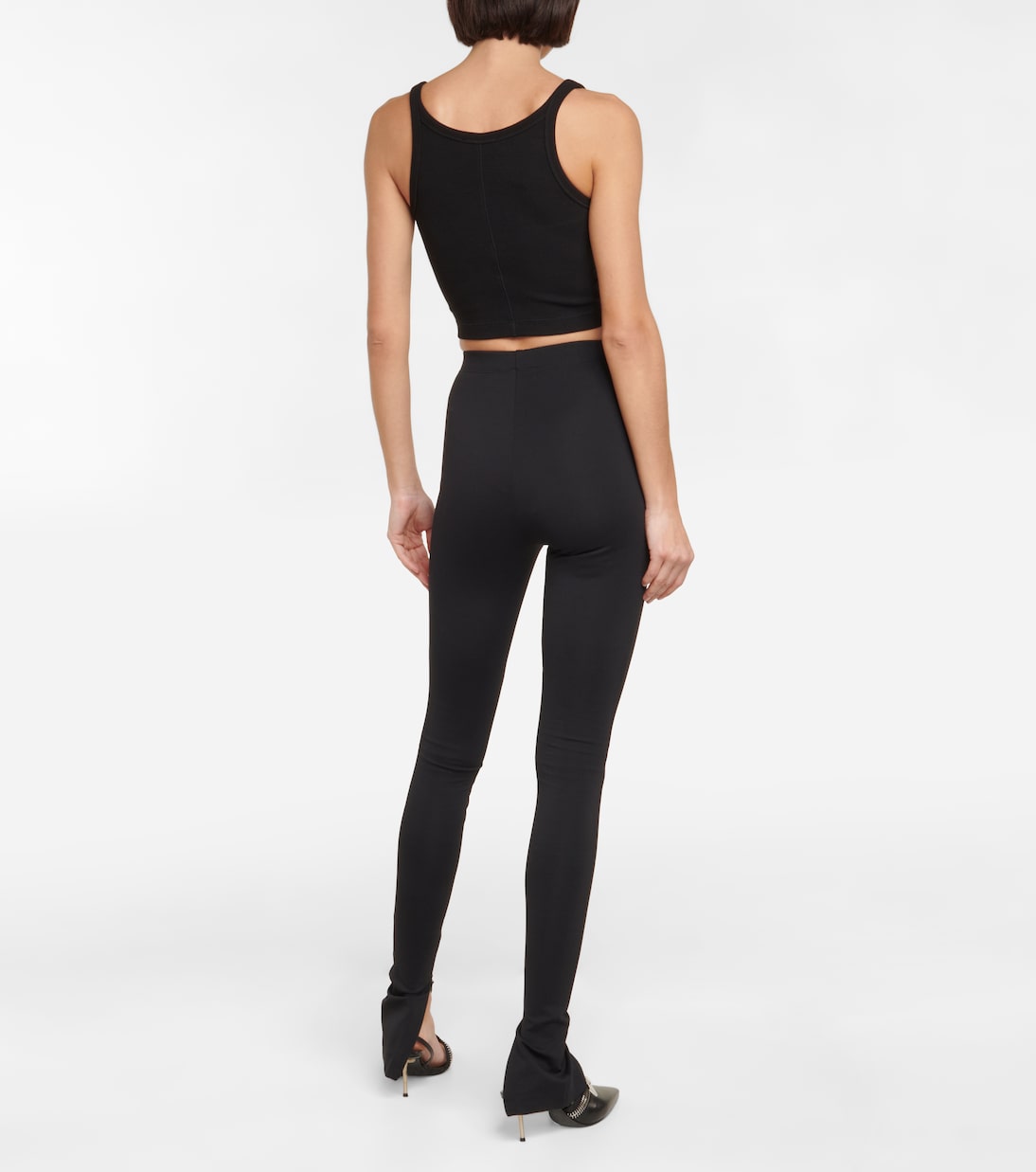 High-rise leggings in black - Wardrobe NYC | Mytheresa