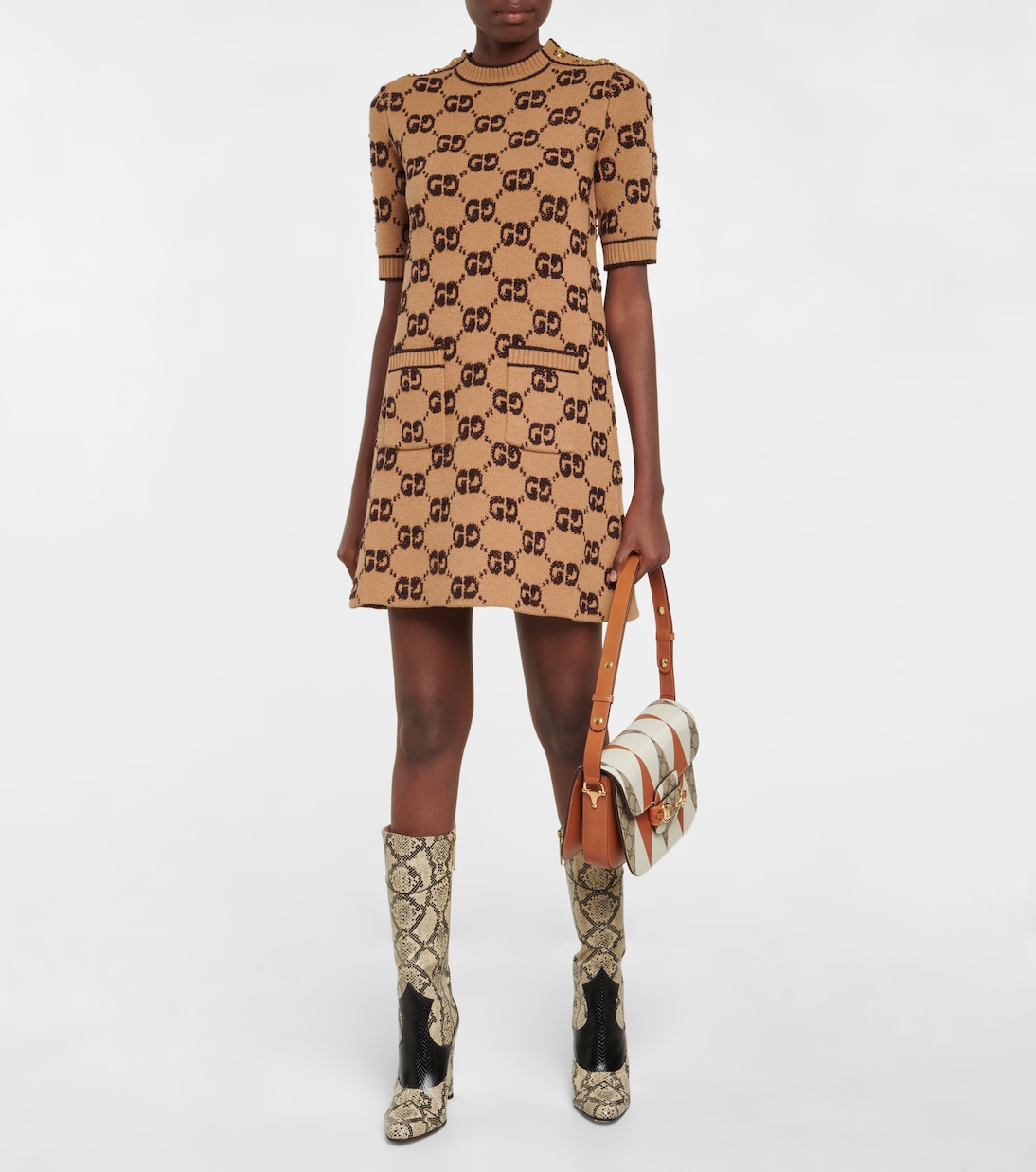Maxi GG wool minidress | Gucci