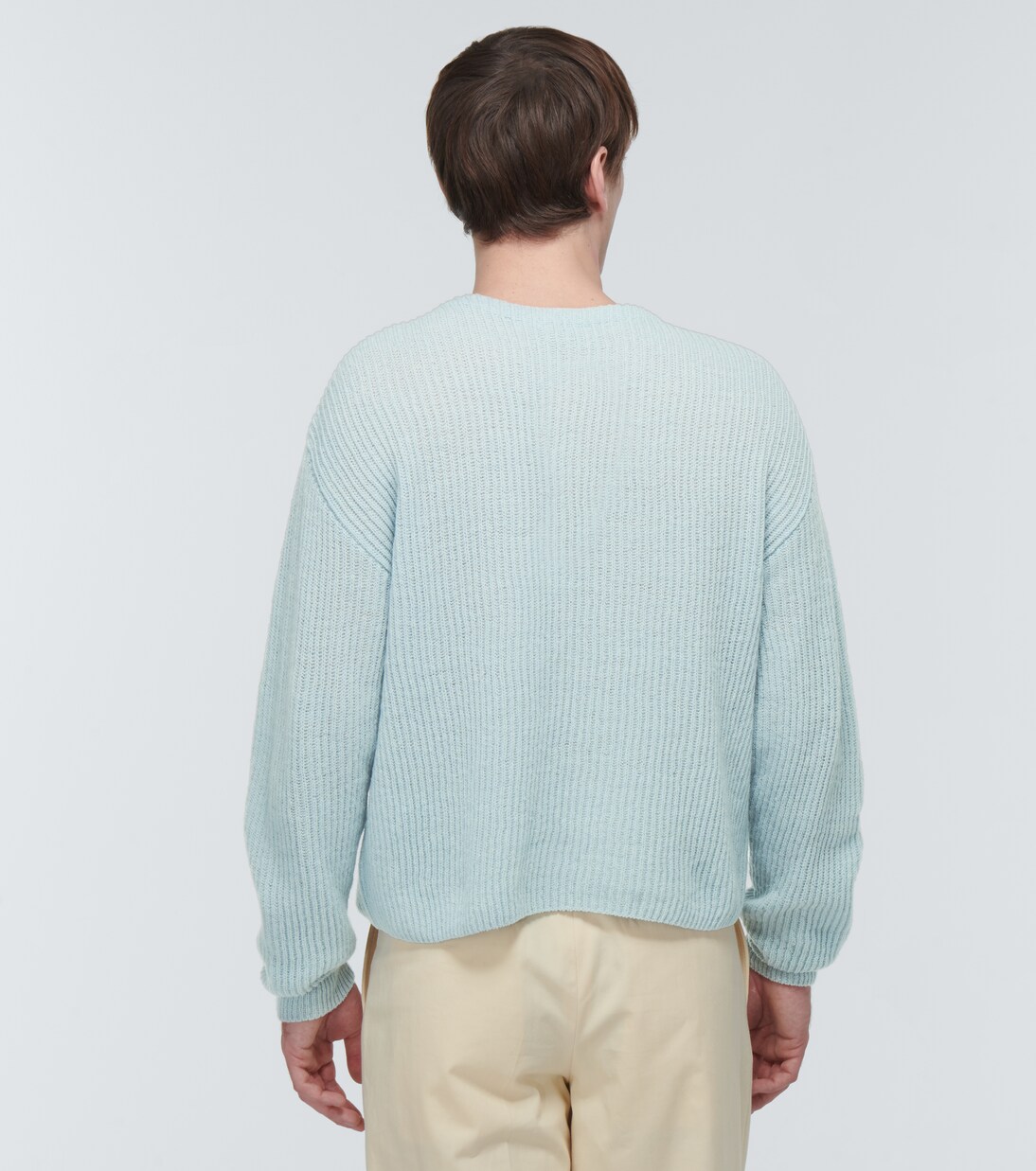 Pullover in lana a coste | Auralee