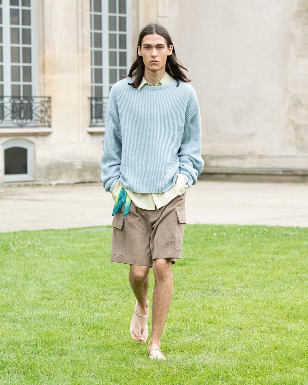 Pullover in lana a coste | Auralee