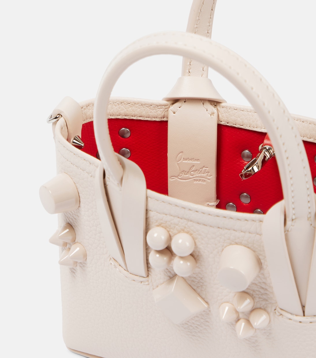 Borsa Cabata E/W Nano in pelle | Christian Louboutin