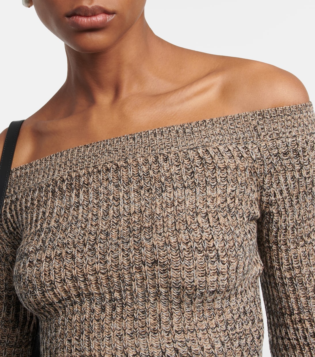 Jersey en mezcla de cachemir cropped | Chloé