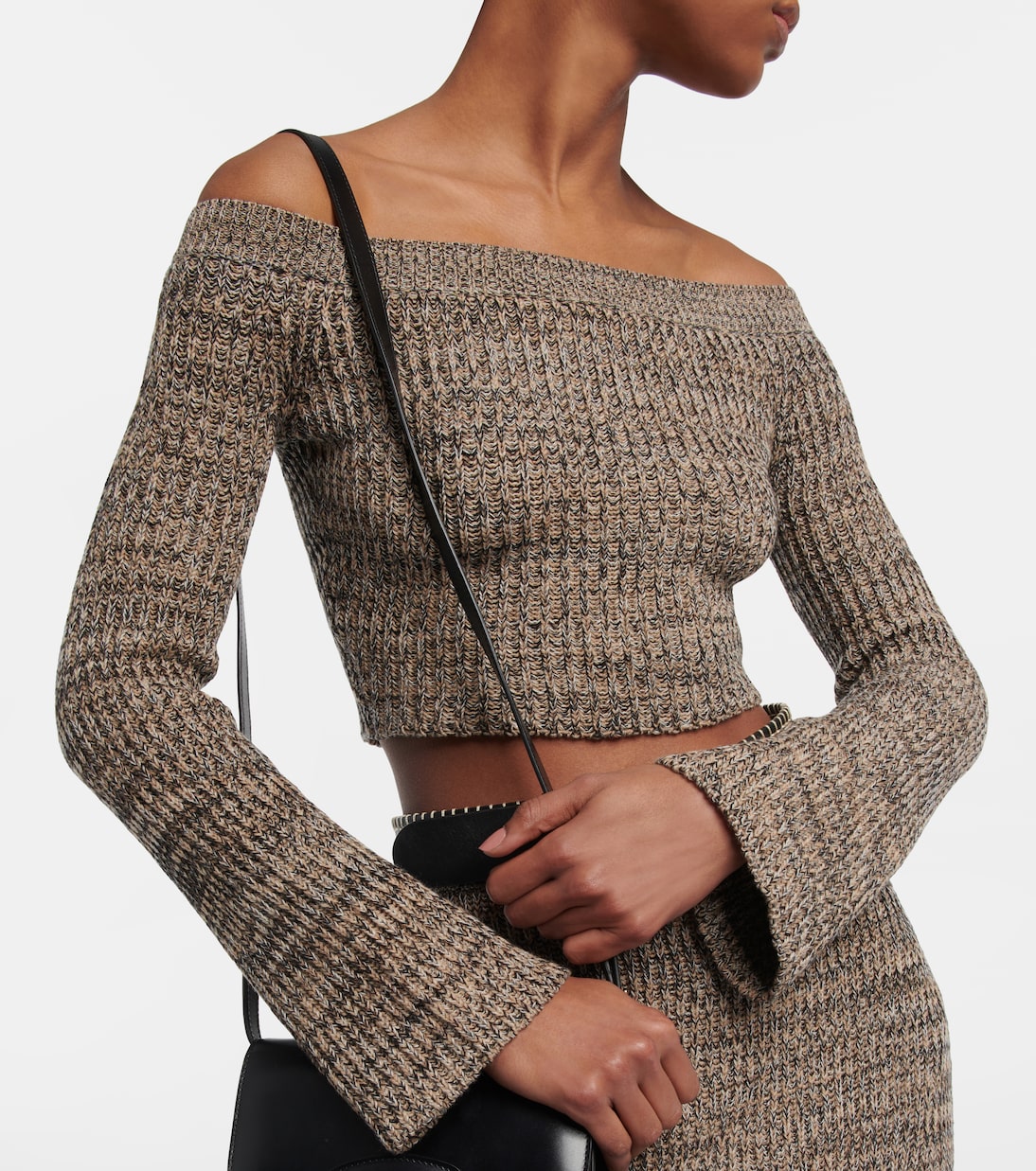 Jersey en mezcla de cachemir cropped | Chloé