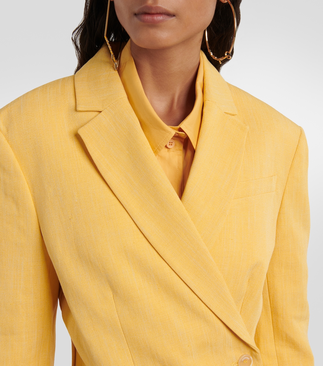 Blazer La Veste Tibau en mezcla de lino | Jacquemus