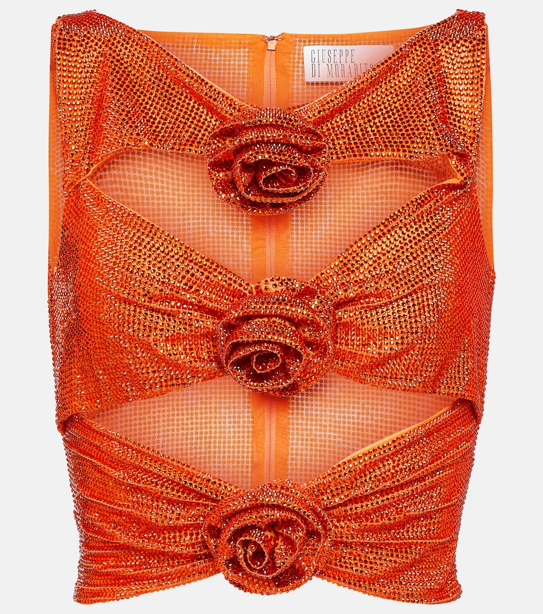 Top cropped con cut-out | Giuseppe di Morabito
