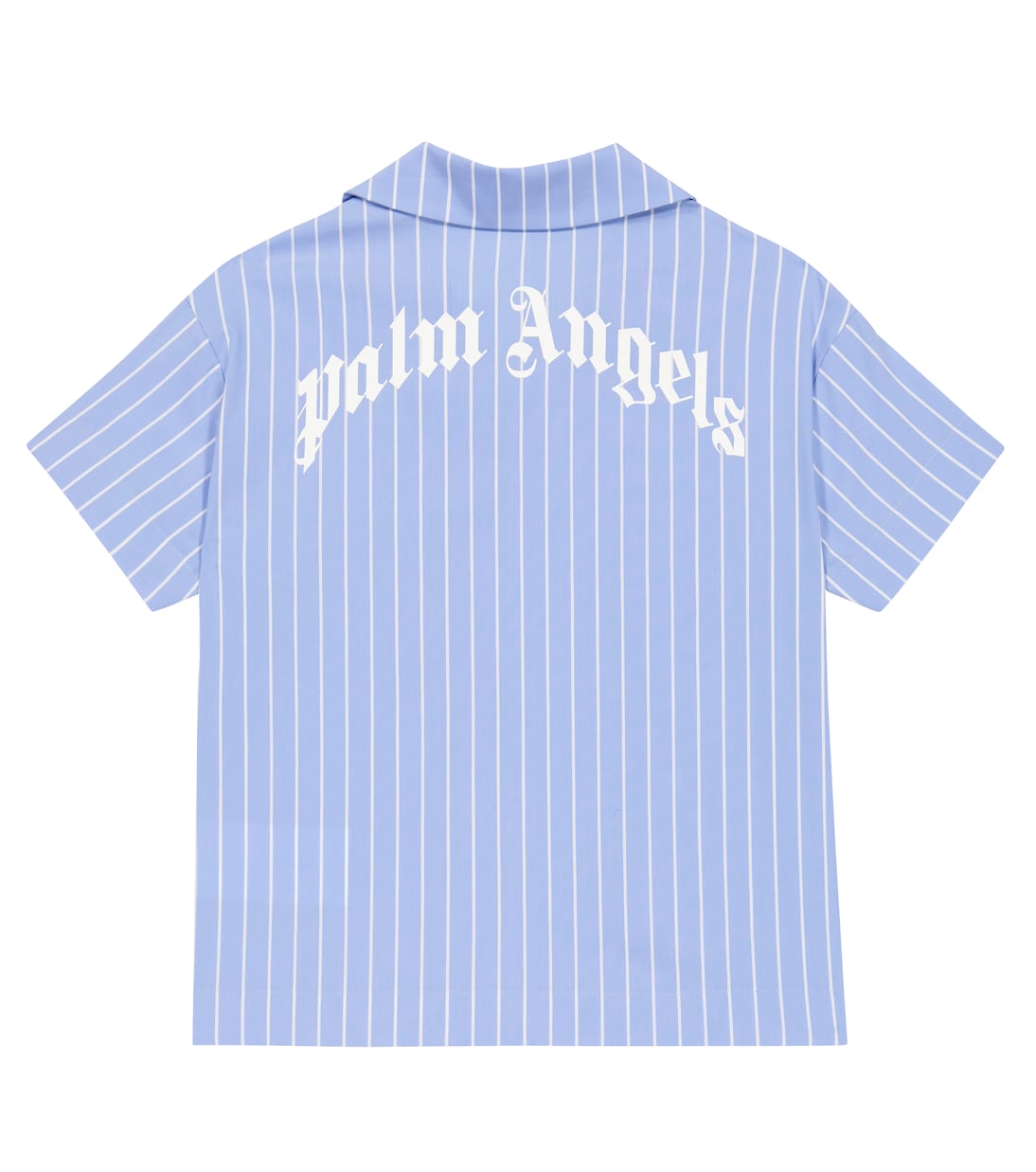 Camisa en mezcla de algodón a rayas | Palm Angels Kids