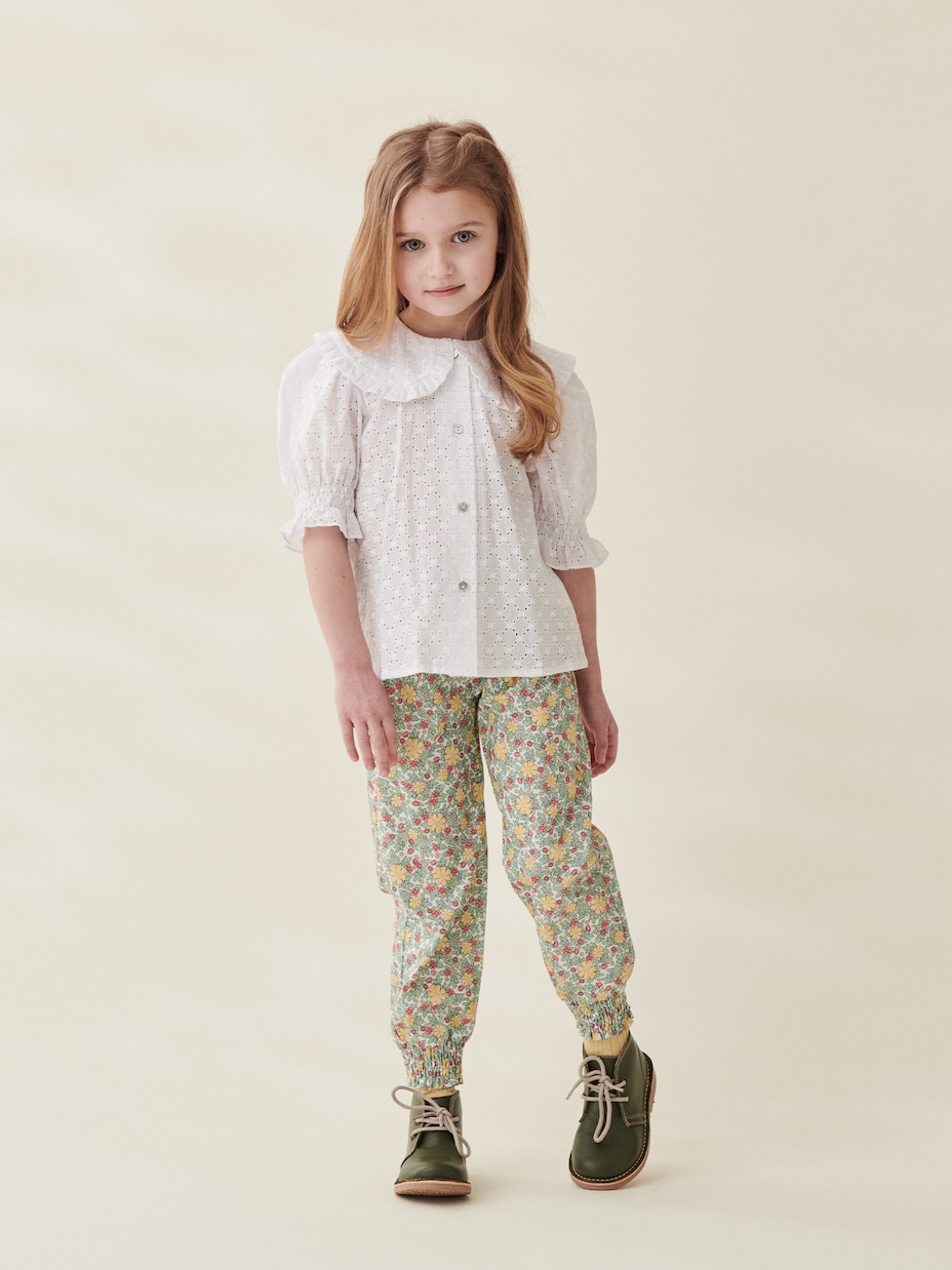 Roda floral cotton pants | La Coqueta