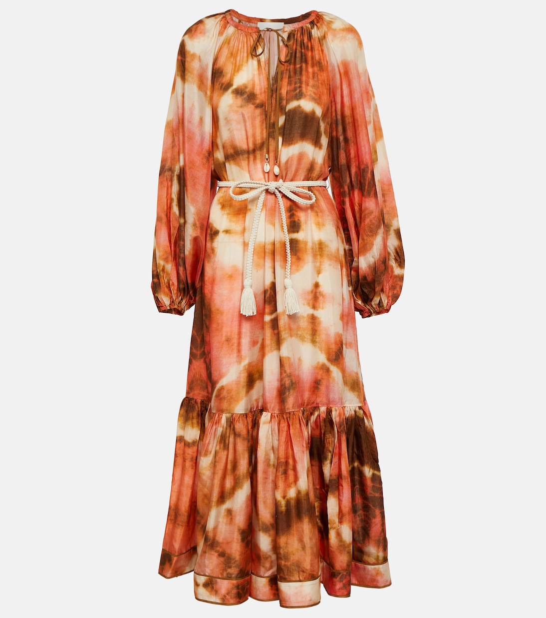 Midikleid Vacay aus Seide | Zimmermann