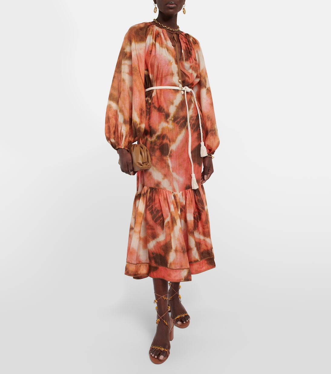 Midikleid Vacay aus Seide | Zimmermann