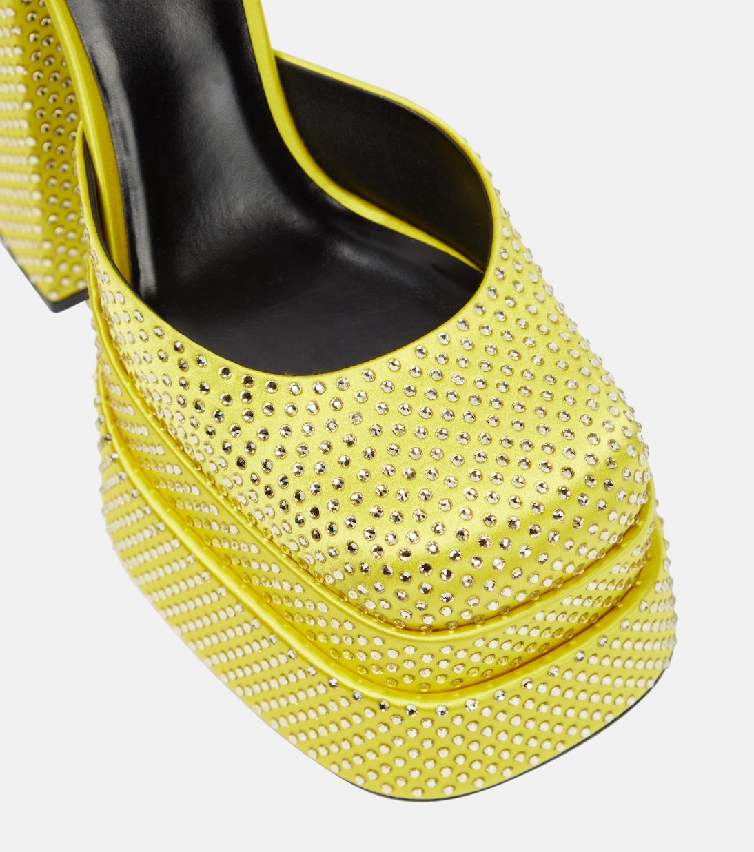 Medusa Aevitas embellished platform pumps | Versace