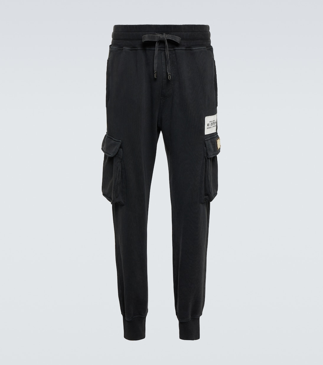Pantaloni cargo tapered con logo | Dolce&Gabbana