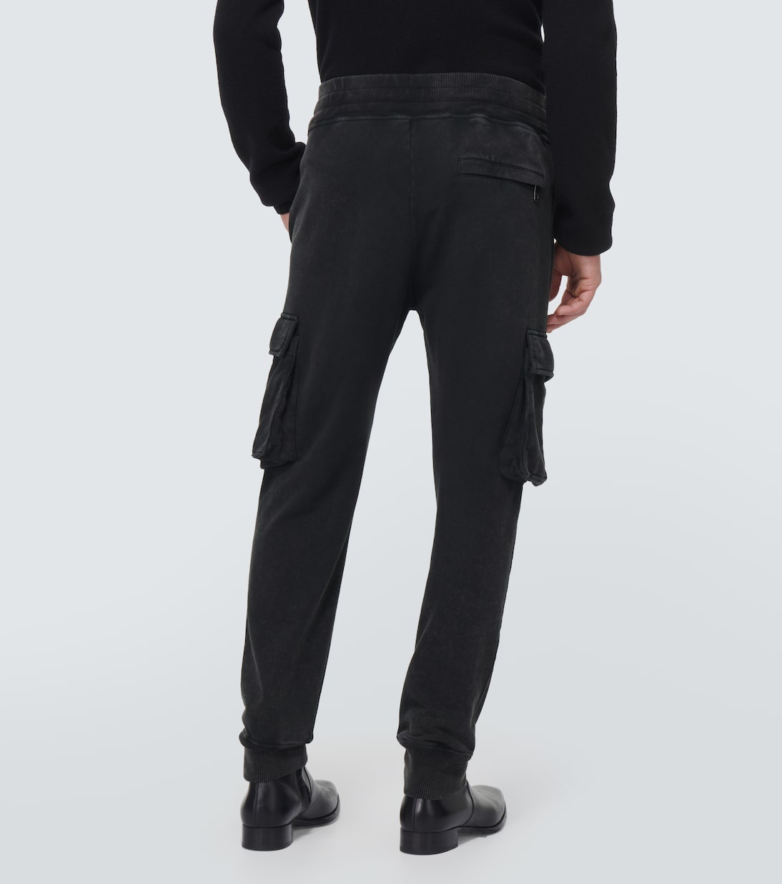 Pantaloni cargo tapered con logo | Dolce&Gabbana