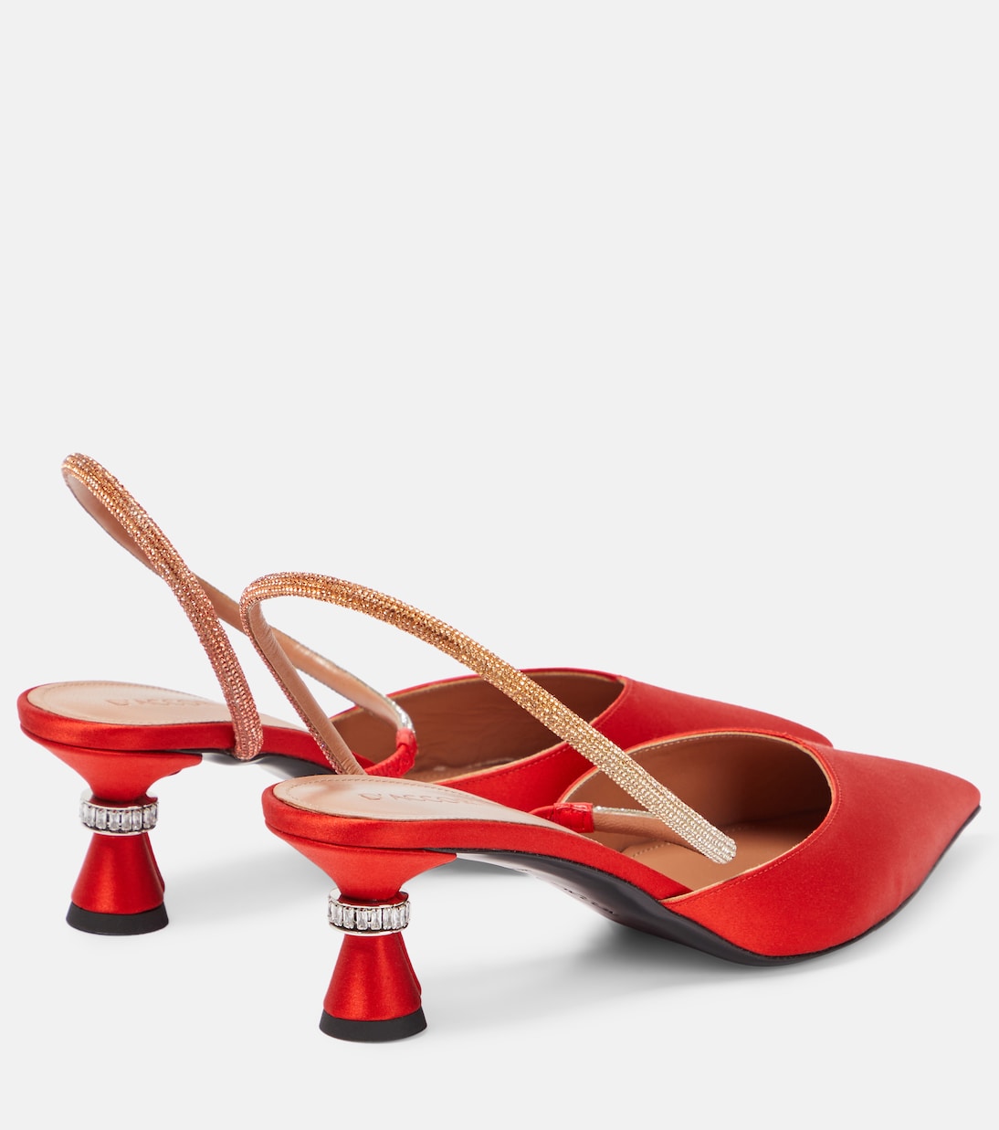 Pumps slingback Saturn in raso | D'Accori